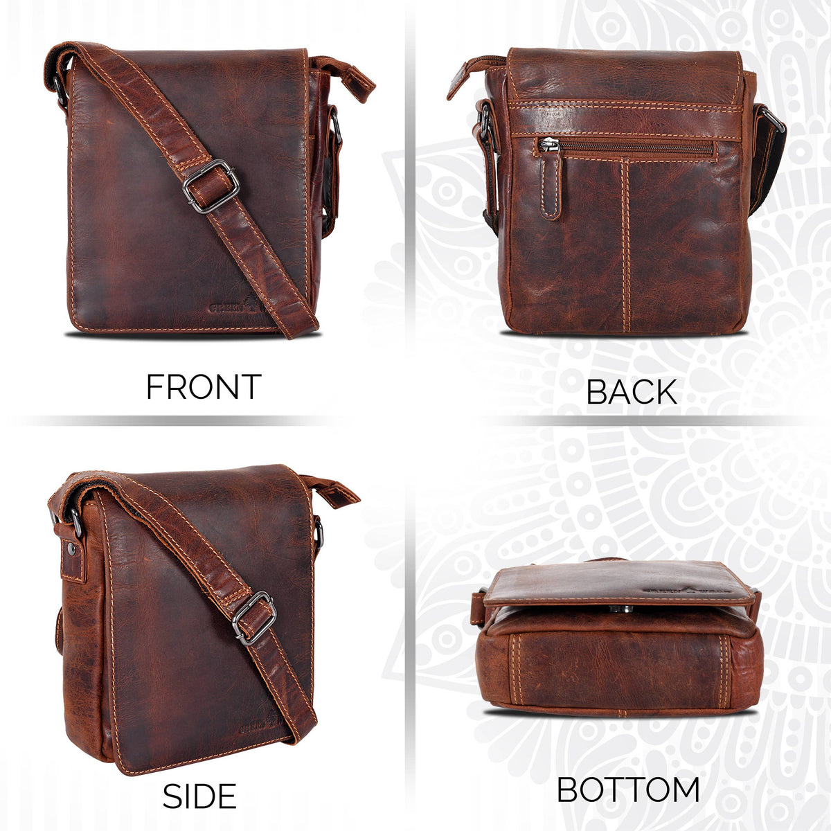 Greenwood Leather Shoulder Bag Luna-Wallet-Greenwood Leather-Evolution Equestrian Co.