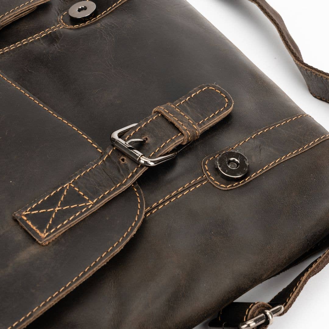 Greenwood Leather - Leather Shoulder Bag Rowville: Sandal-Greenwood Leather-Evolution Equestrian Co.