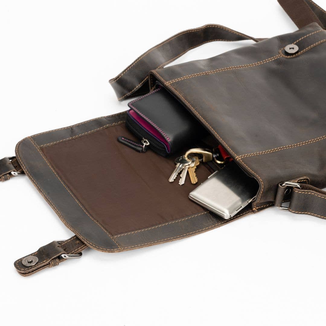 Greenwood Leather - Leather Shoulder Bag Rowville: Sandal-Greenwood Leather-Evolution Equestrian Co.