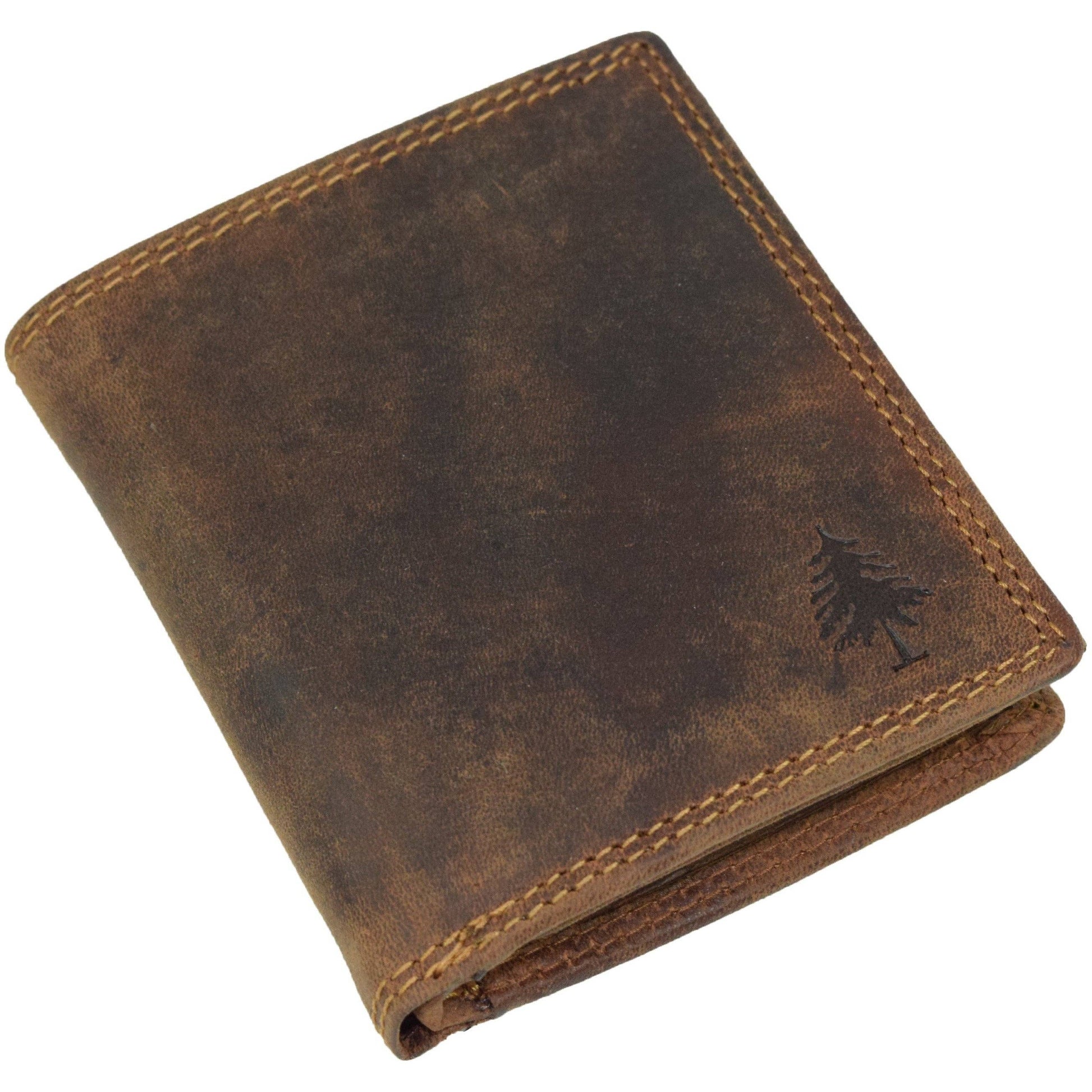 Greenwood Leather - Men's Leather Wallet Tyler GW8115: Sandal-Greenwood Leather-Evolution Equestrian Co.