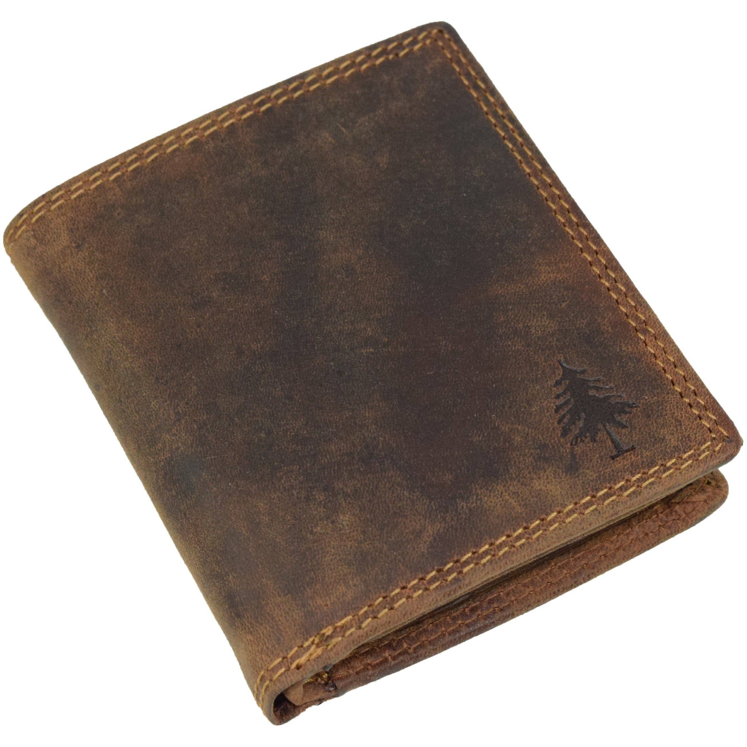 Greenwood Leather - Men's Leather Wallet Tyler GW8115: Sandal-Greenwood Leather-Evolution Equestrian Co.