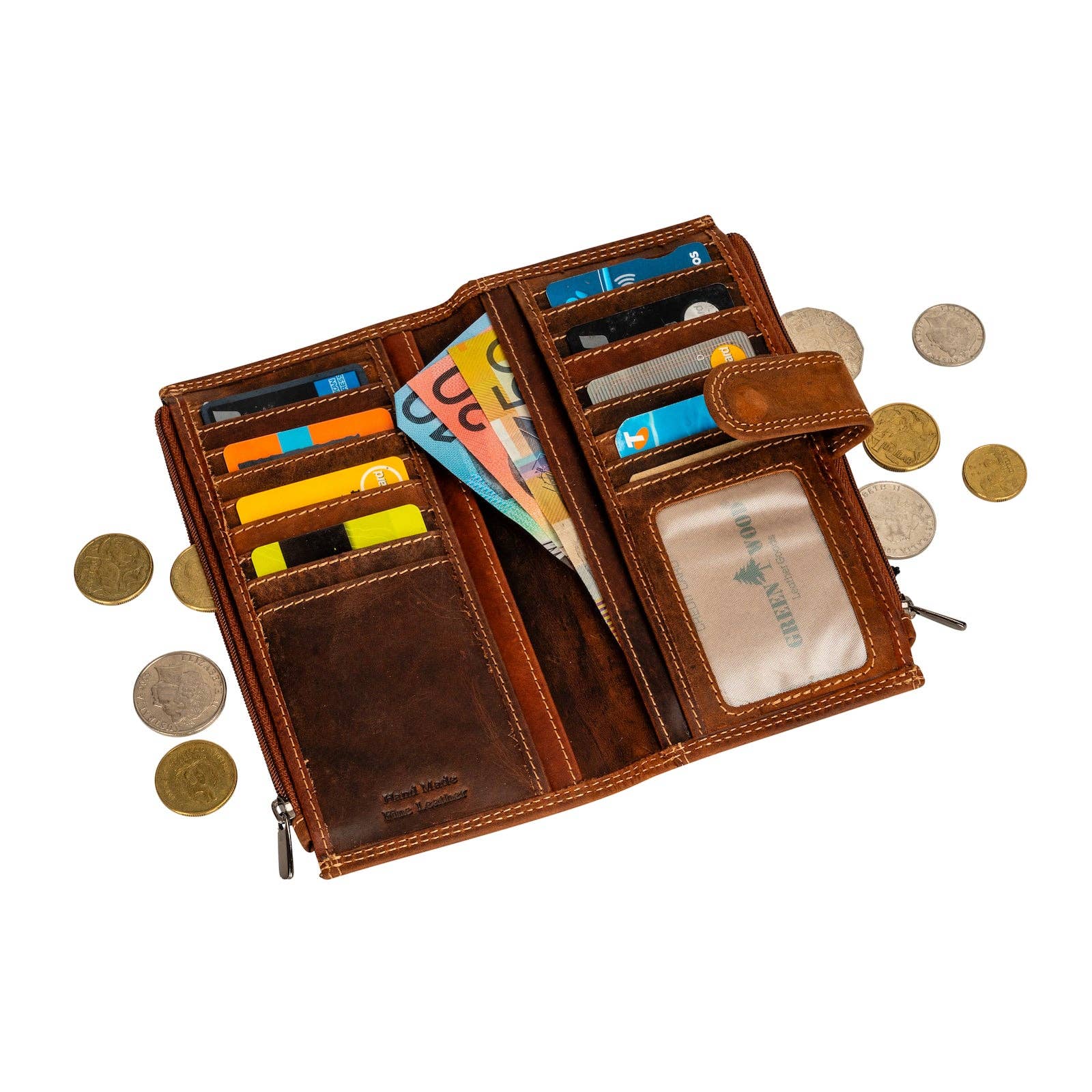 Greenwood Leather Wallet Cyndy-Wallet-Greenwood Leather-Evolution Equestrian Co.