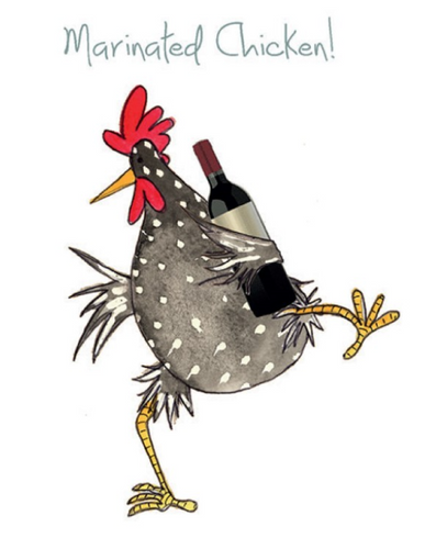 Greeting Card - Marinated Chicken-Greeting Cards-Can Pro Equestrian Supply-Evolution Equestrian Co.