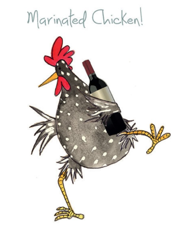 Greeting Card - Marinated Chicken-Greeting Cards-Can Pro Equestrian Supply-Evolution Equestrian Co.