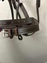 Load image into Gallery viewer, HKM Brown Patent Dressage Bridle-Bridle-Consignment-Evolution Equestrian Co.
