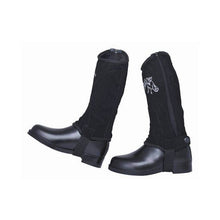 Load image into Gallery viewer, HKM Kids Suede Half Chaps-Half Chaps-HKM-4-Evolution Equestrian Co.

