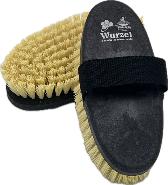 Haas Wurzelkardaetsche Root Brush-Horse Grooming-Can Pro Equestrian Supply-Evolution Equestrian Co.