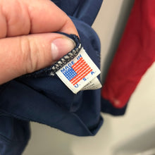 Load image into Gallery viewer, Haggerty&#39;s Sun Shirt Navy/Red Large-Riding Shirts-Consignment-Evolution Equestrian Co.
