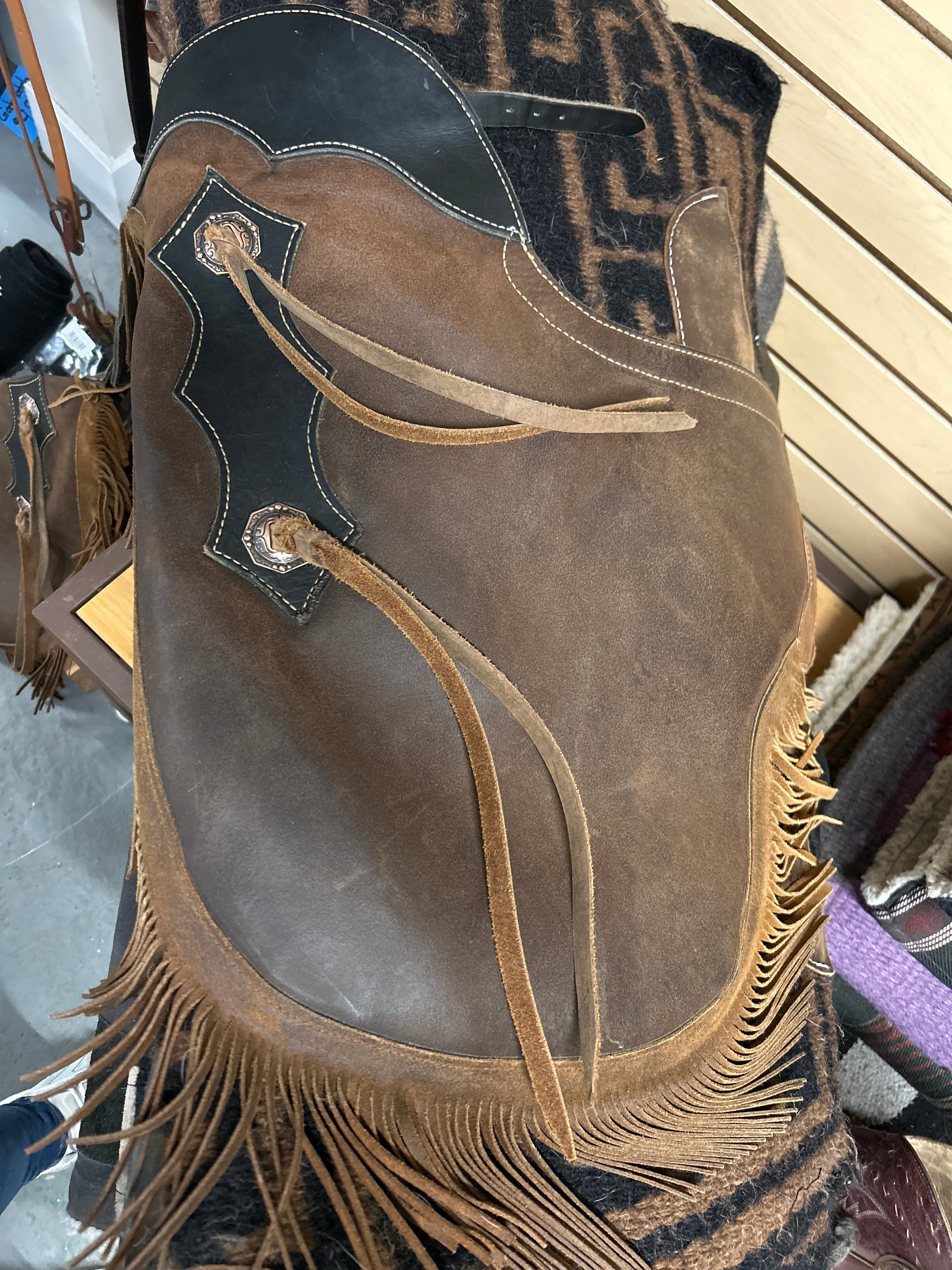 Handmade Chinks-Chaps-Consignment-Evolution Equestrian Co.