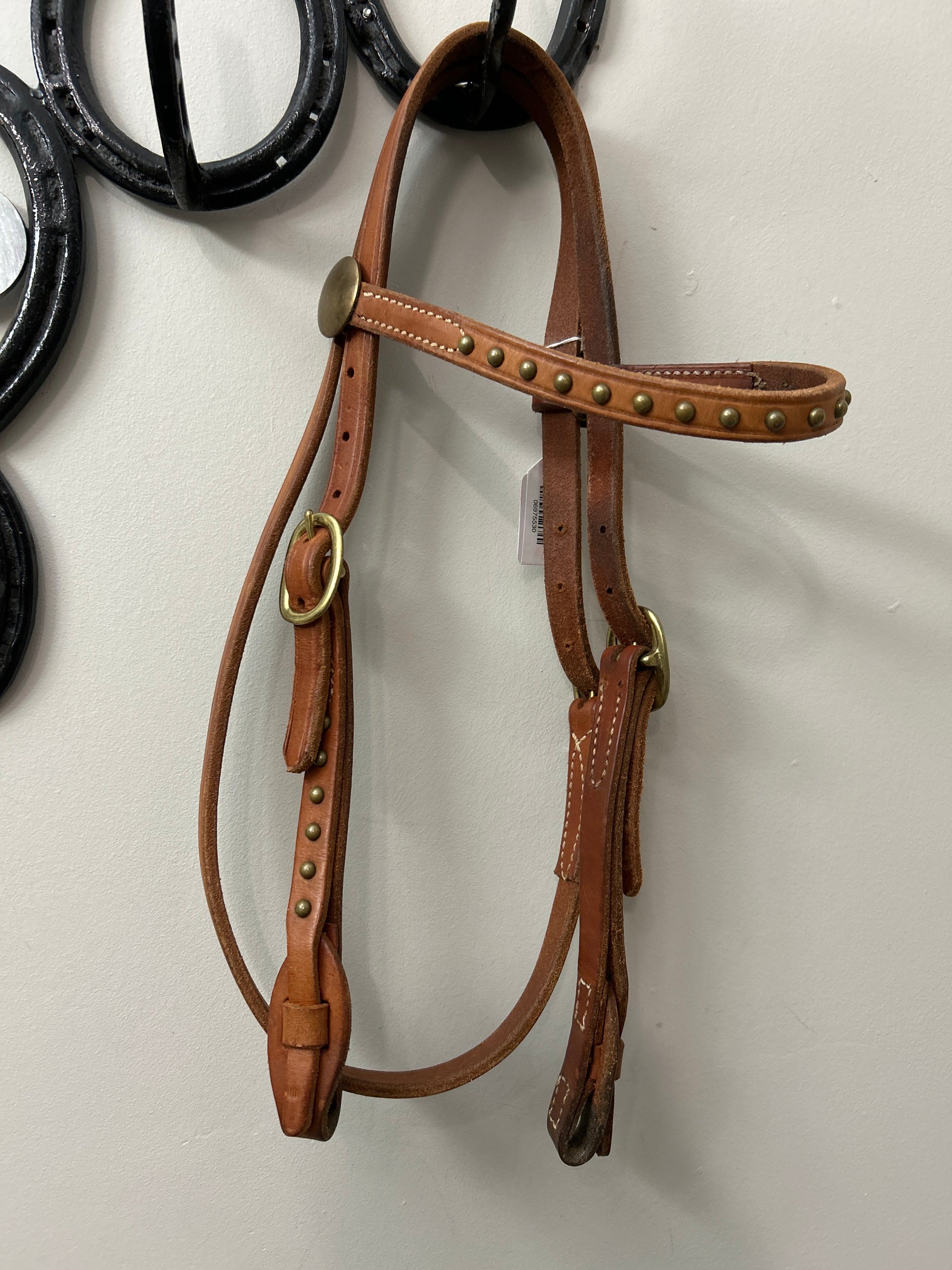 Harness Leather Headstall-Bridle-Consignment-Evolution Equestrian Co.