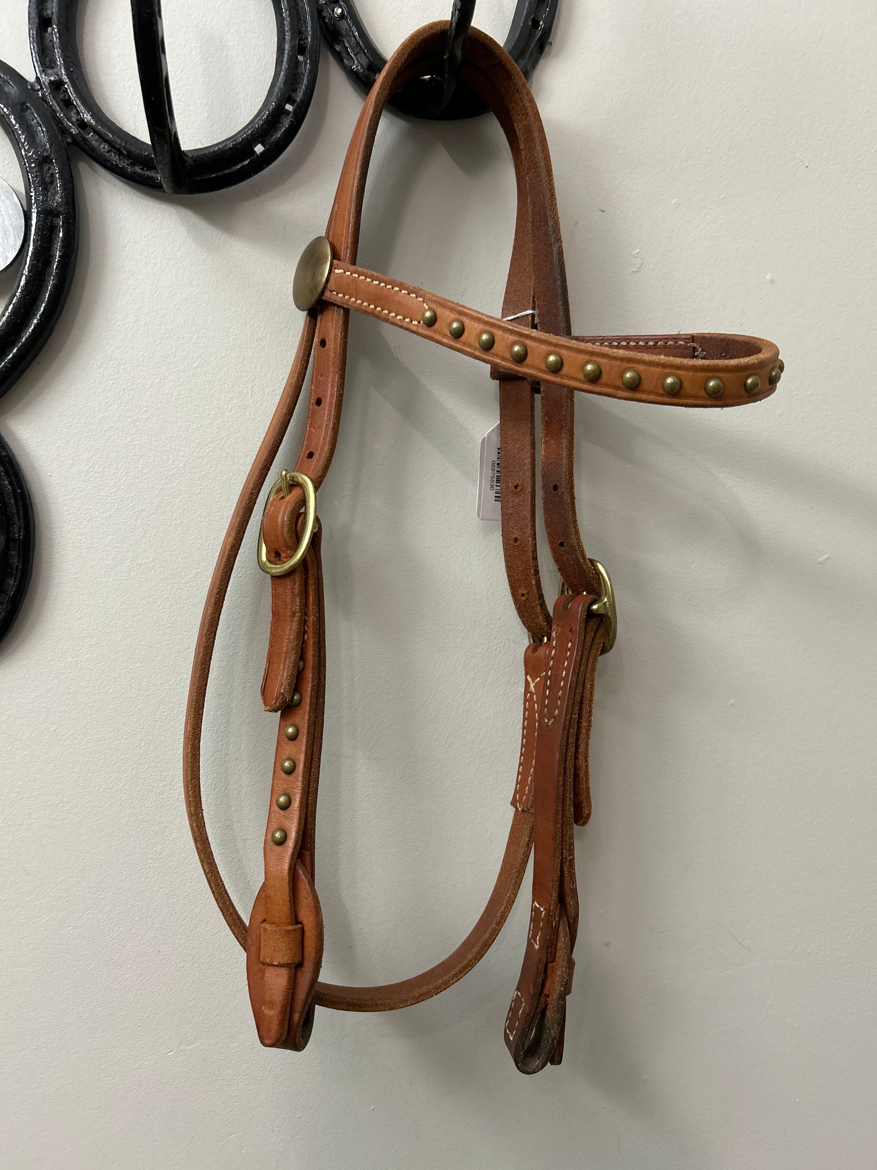 Harness Leather Headstall-Bridle-Consignment-Evolution Equestrian Co.