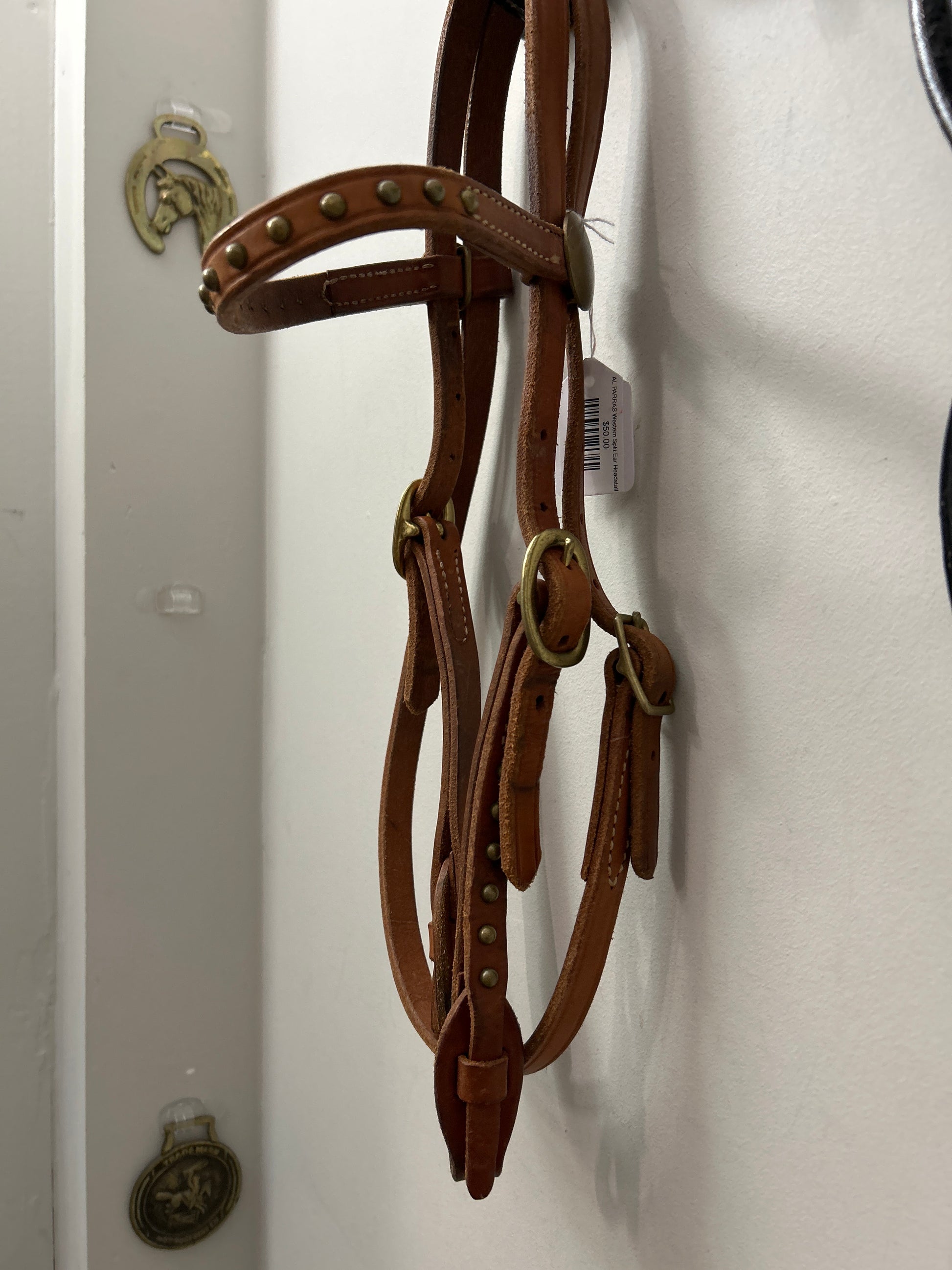 Harness Leather Headstall-Bridle-Consignment-Evolution Equestrian Co.