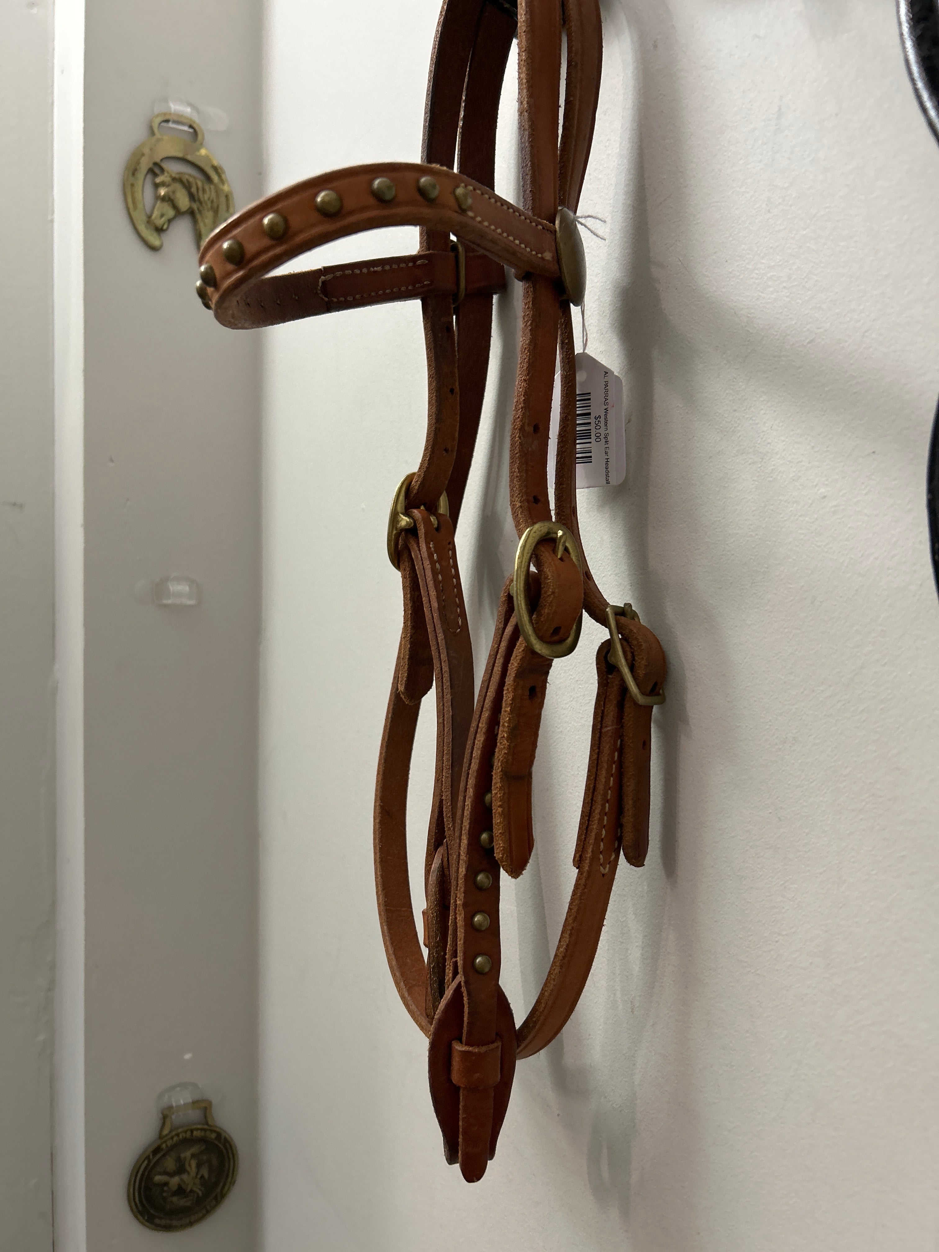 Harness Leather Headstall-Bridle-Consignment-Evolution Equestrian Co.