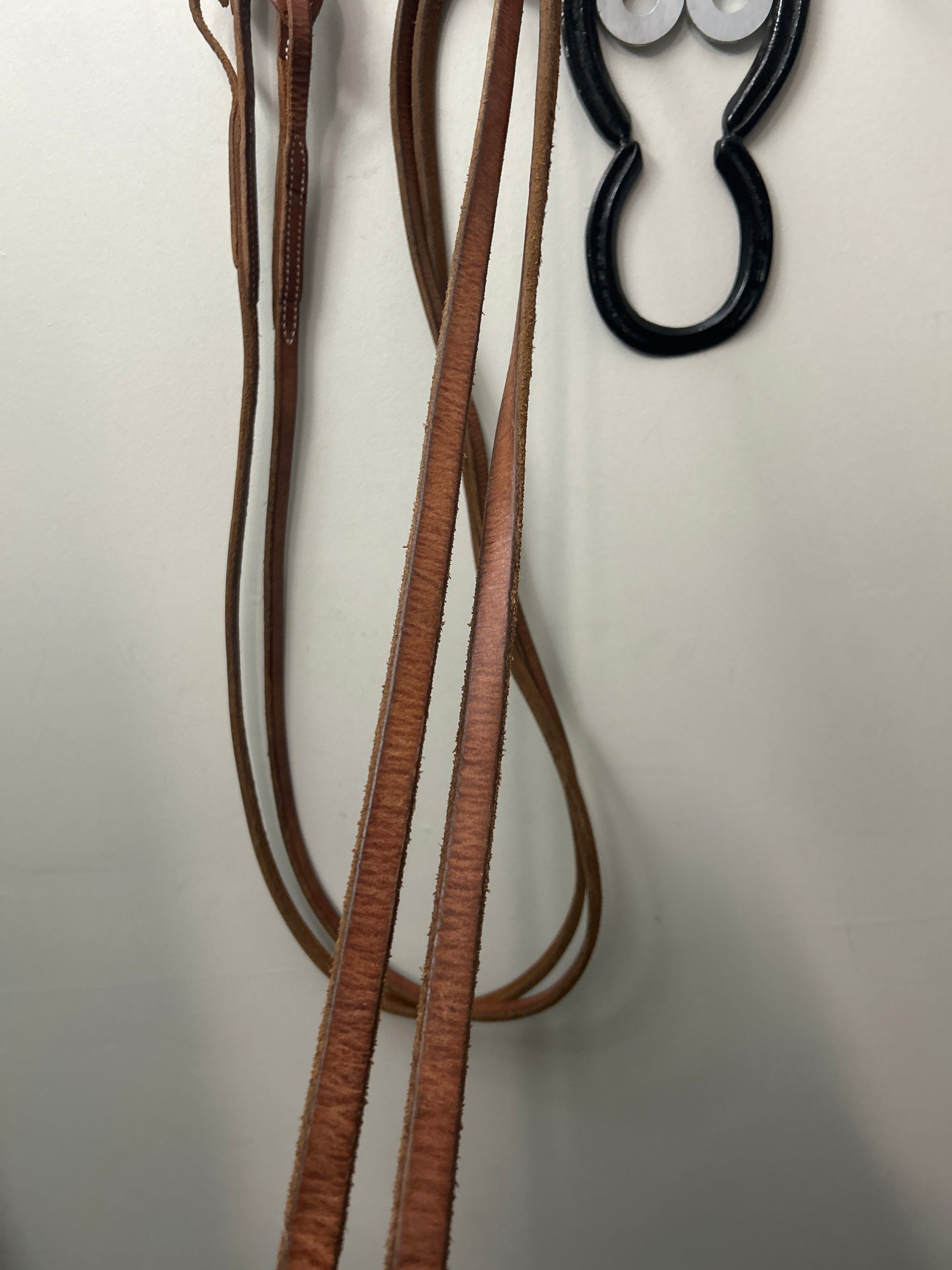 Harness Leather Quick Change Western Split Reins-Western Reins-Consignment-Evolution Equestrian Co.