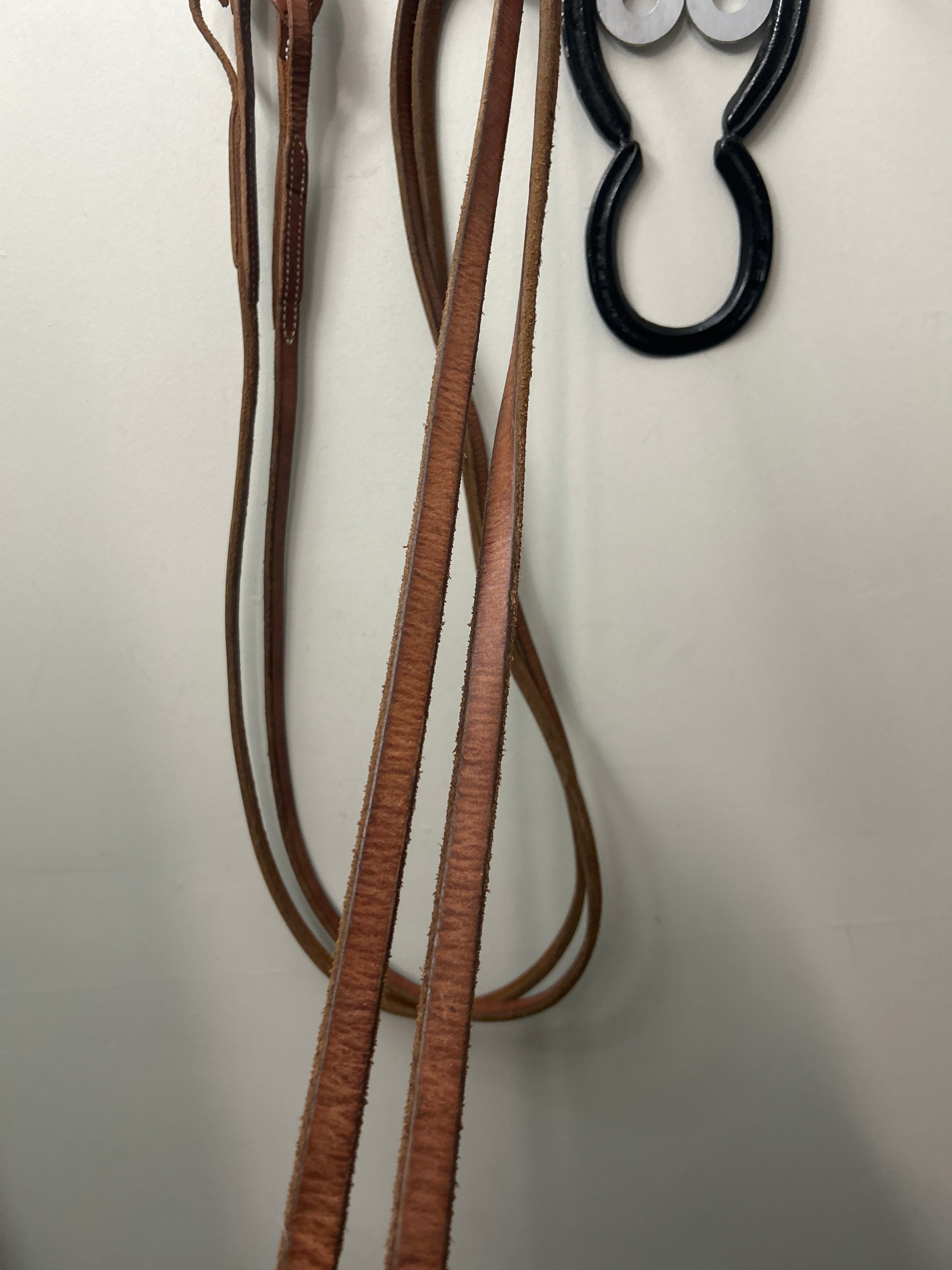 Harness Leather Quick Change Western Split Reins-Western Reins-Consignment-Evolution Equestrian Co.