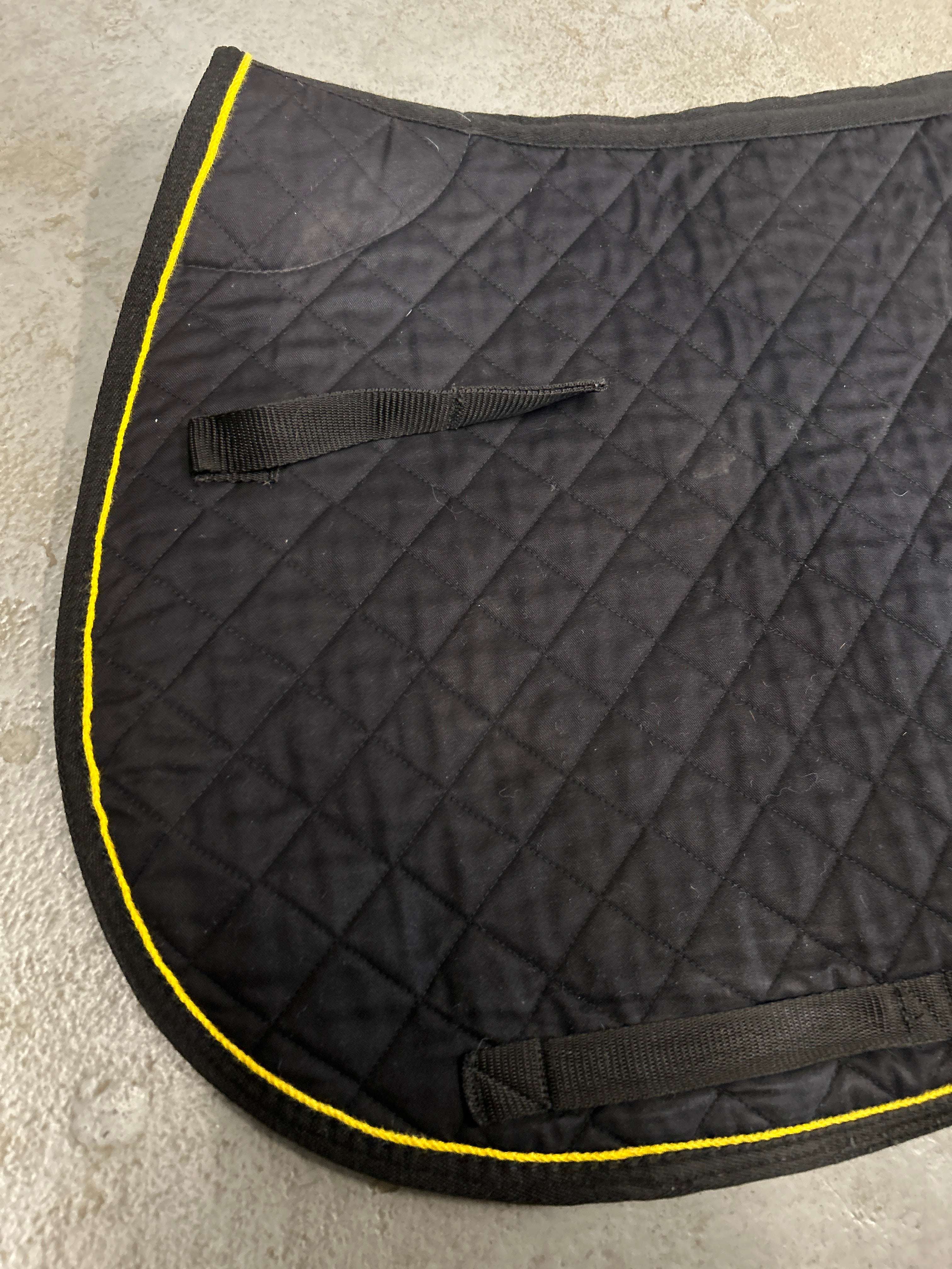 Harrods Knights Bridge English Saddle Pad-English Saddle Pad-Consignment-Evolution Equestrian Co.