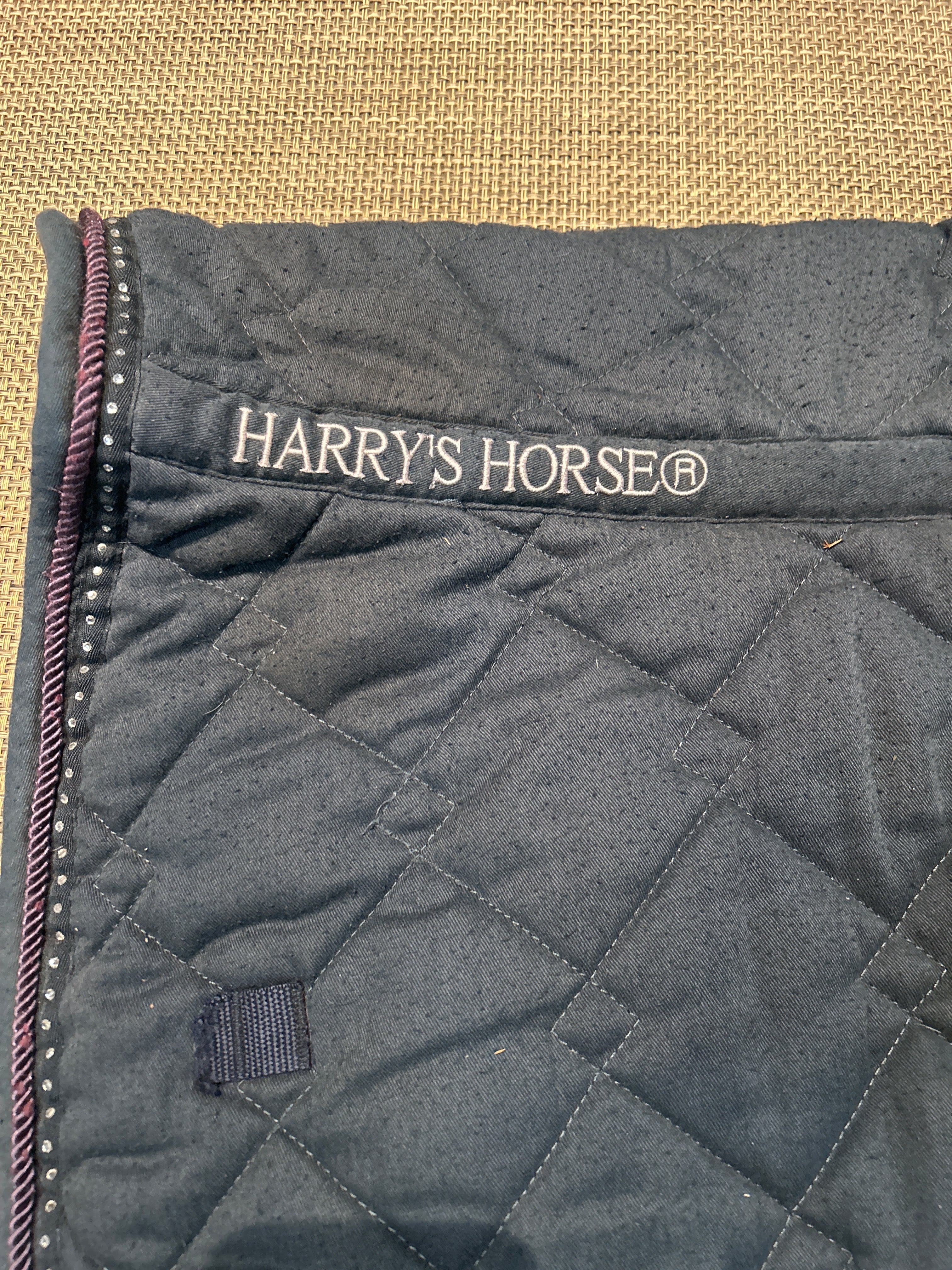 Harry Hall Dressage Saddle Pad-Dressage Saddle Pad-Consignment-Evolution Equestrian Co.