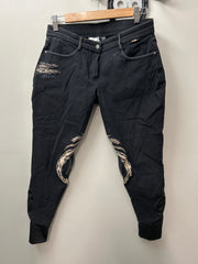 Harry Horse Black Breeches 30