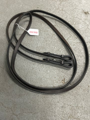 Havana Curb Rein-English Reins-Consignment-Evolution Equestrian Co.