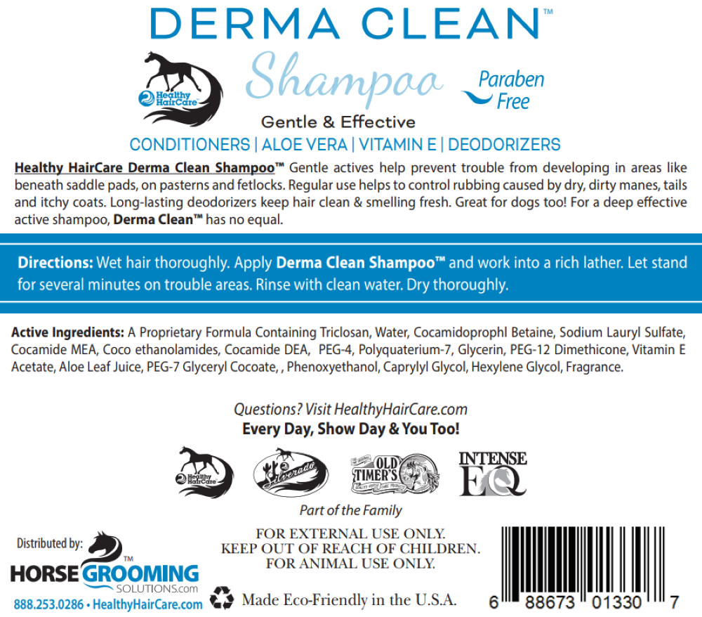 Healthy Hair Care Derma Clean-Horse Grooming-Can Pro Equestrian Supply-Evolution Equestrian Co.