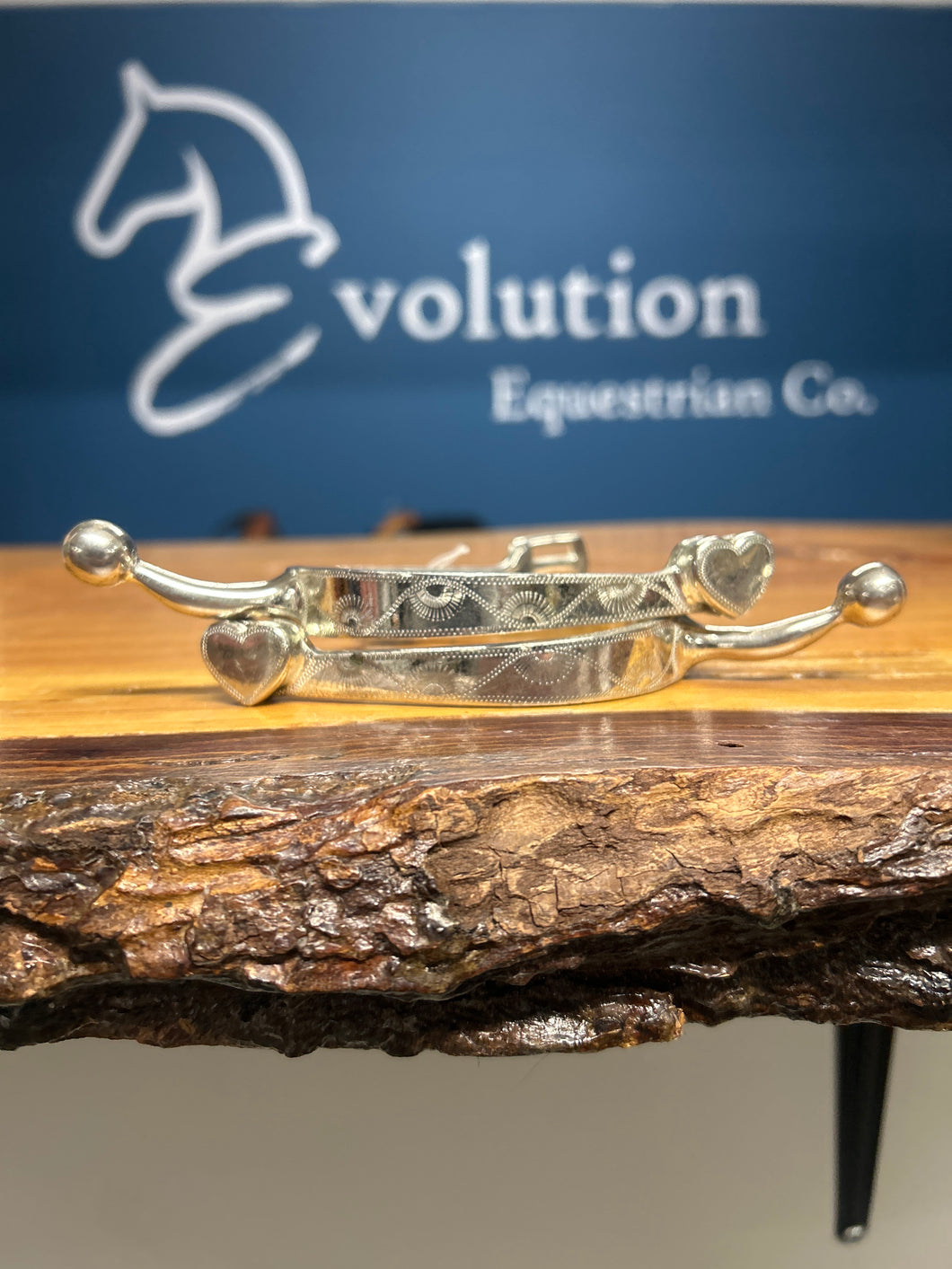 Heart Dressage Spurs-Spurs-Consignment-Evolution Equestrian Co.