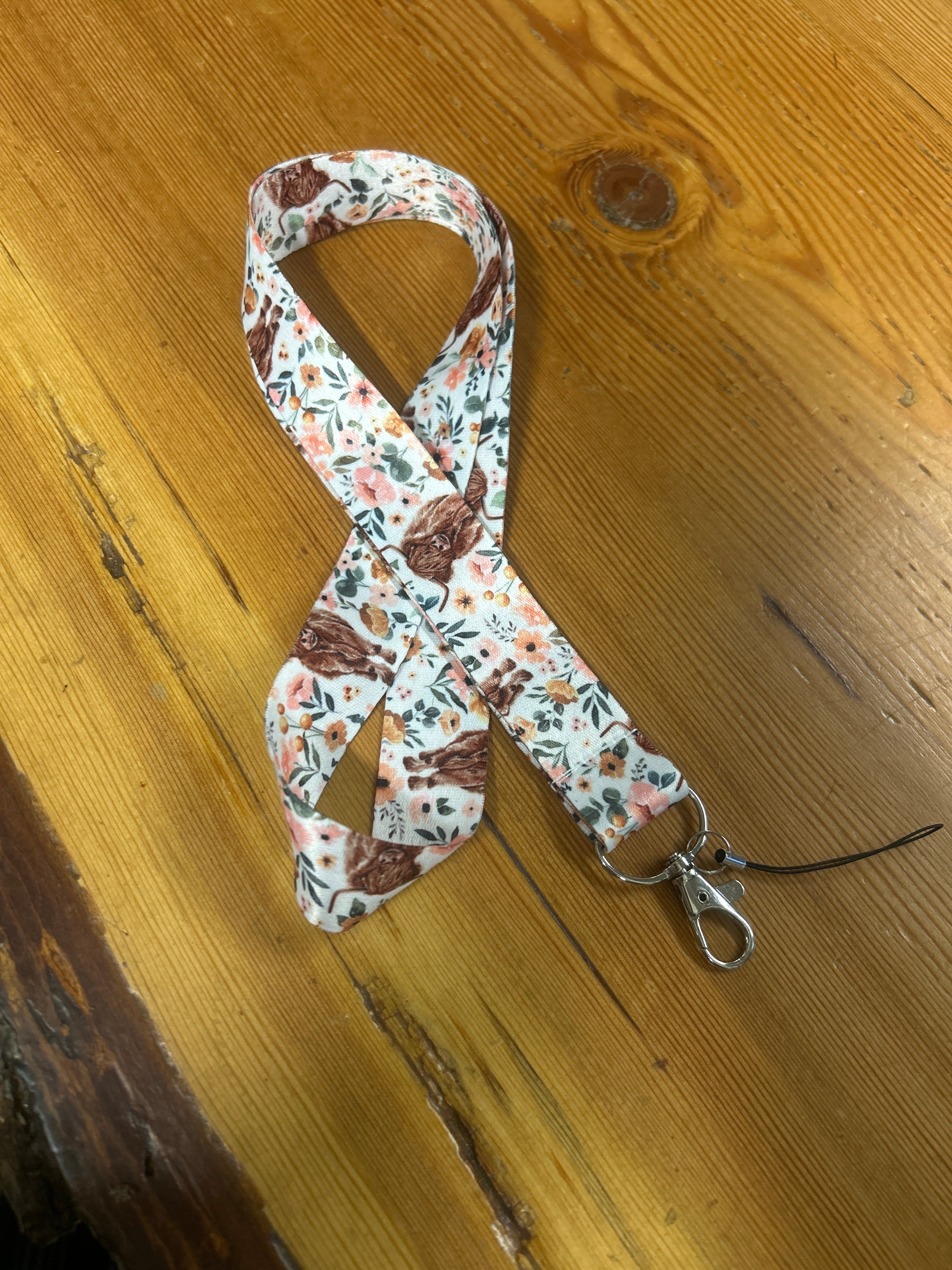 Highland Cow Lanyard-Gift-Evolution Equestrian Co.-Evolution Equestrian Co.