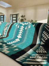 Load image into Gallery viewer, Wylde Brigade Manta Aztec Reversible Blanket: Queen
