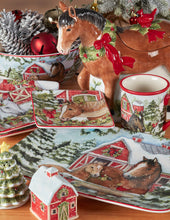 Load image into Gallery viewer, Certified International - Homestead Christmas Horse Mug 16 oz. asst.-Certified International-Evolution Equestrian Co.
