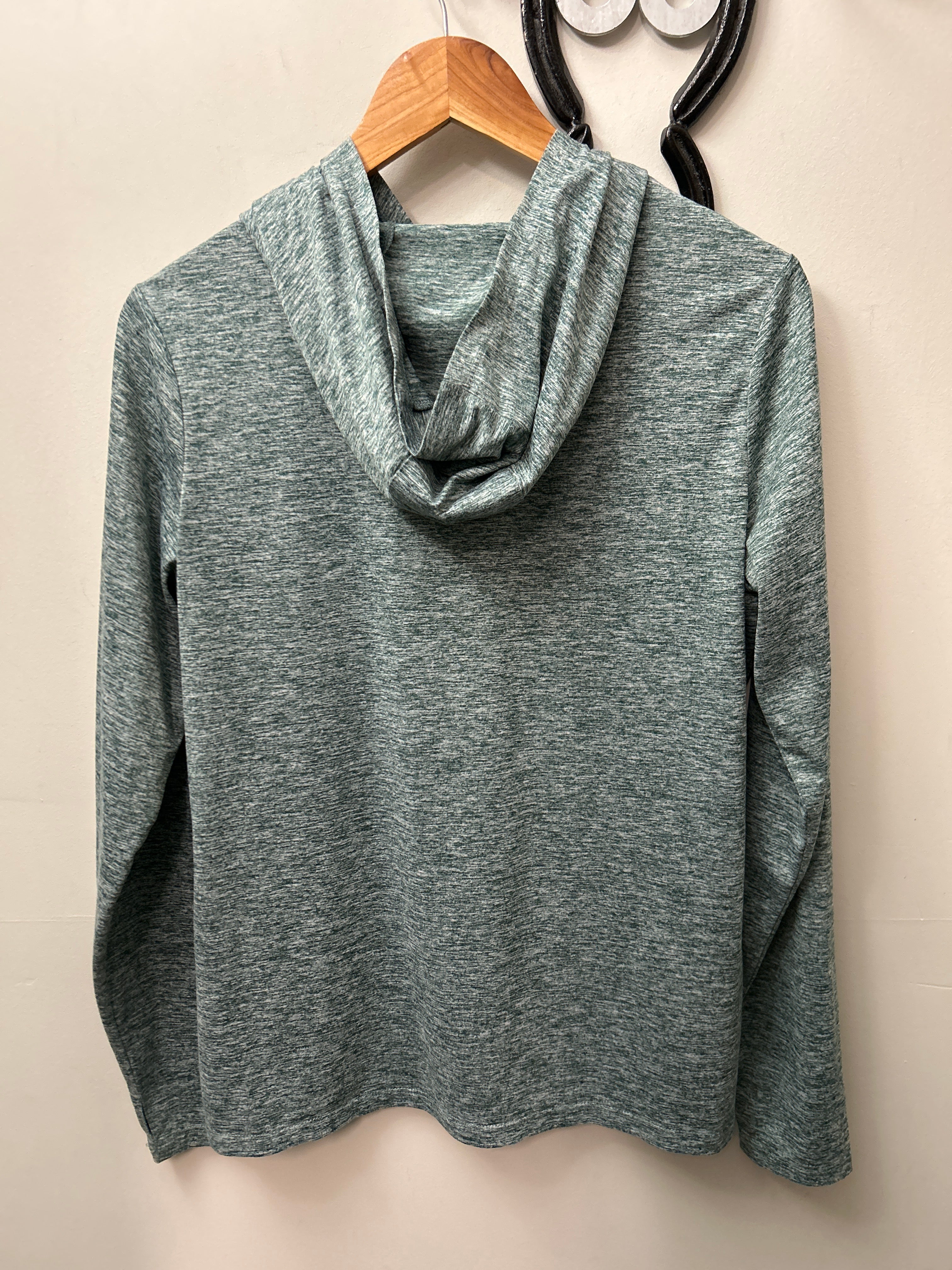 Hooey Easy Breezy Heather Shirt Blue Medium-Riding Shirts-Consignment-Evolution Equestrian Co.