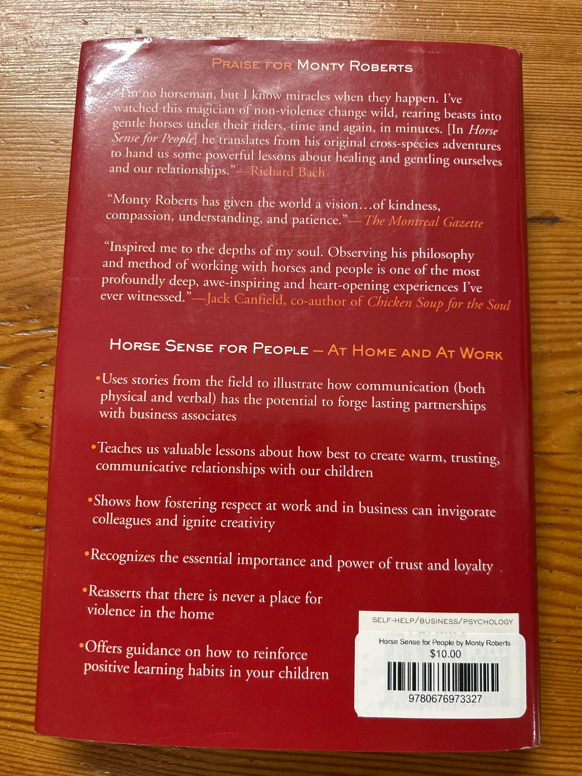 Horse Sense for People by Monty Roberts-Book-Consignment-Evolution Equestrian Co.