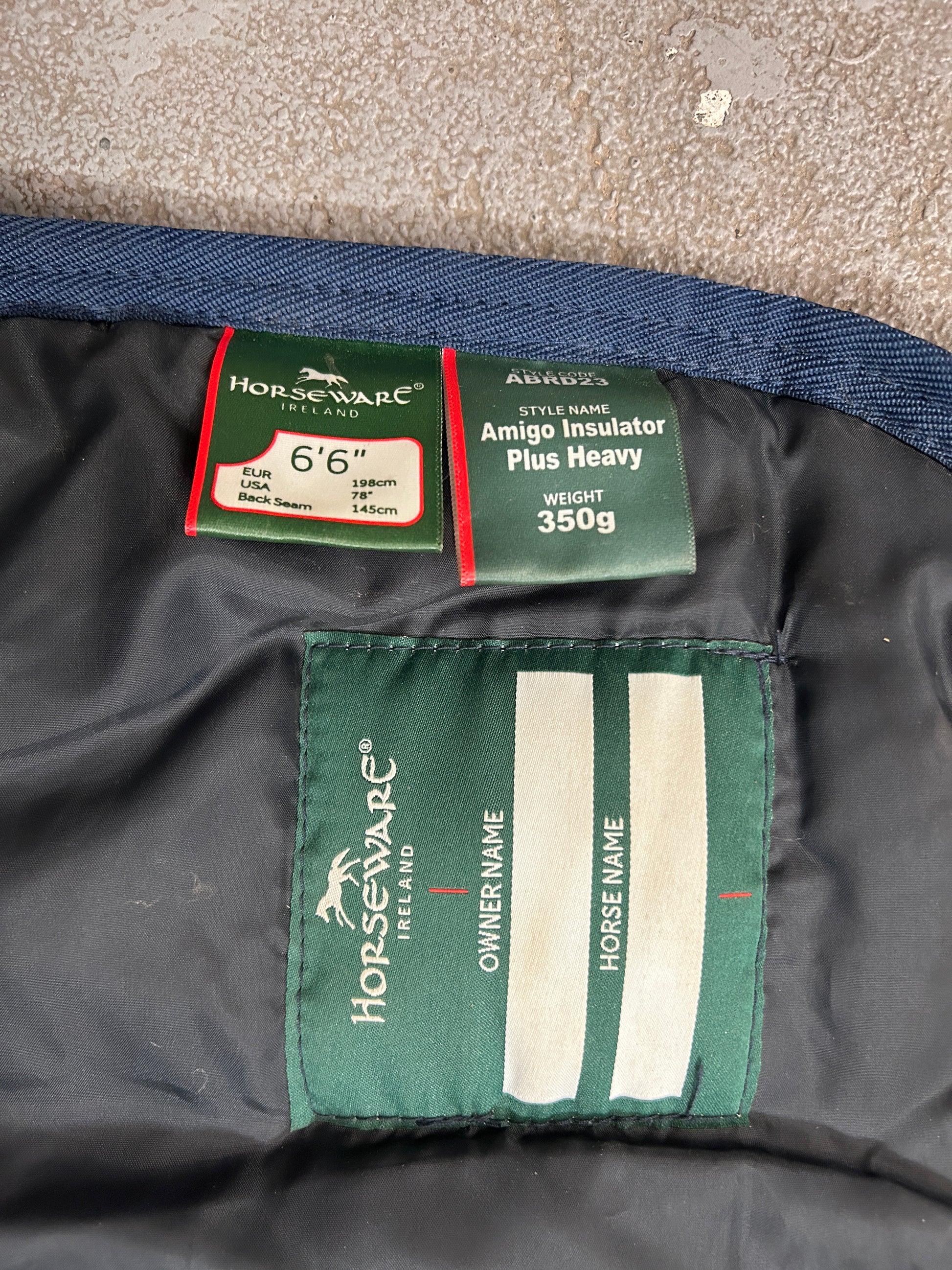 Horseware Amigo Insulator 78" 350g-Horse Blankets & Sheets-Consignment-Evolution Equestrian Co.