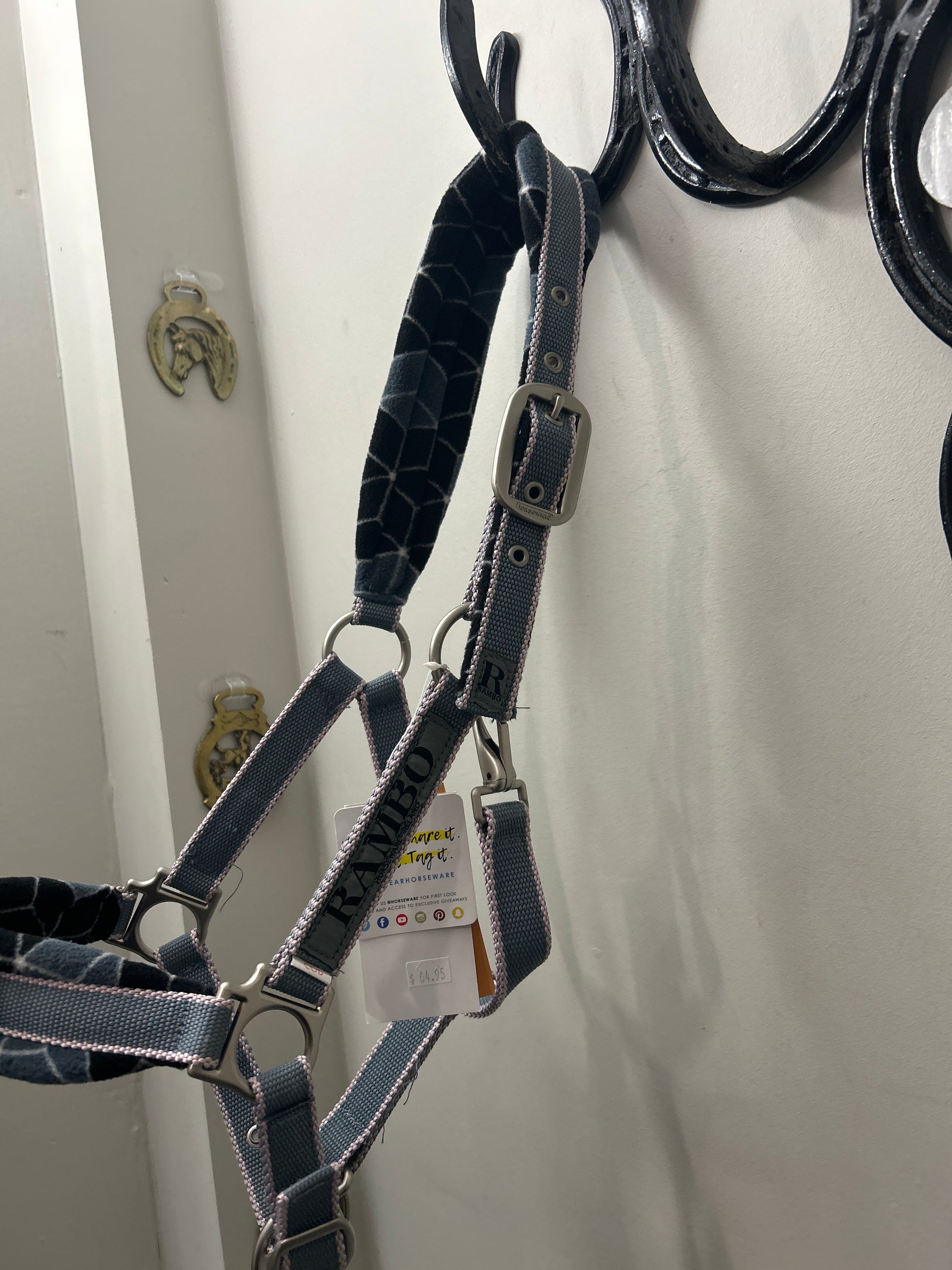 Horseware Hexagon Fashion Padded Halter Cob-Evolution Equestrian Co.-Evolution Equestrian Co.