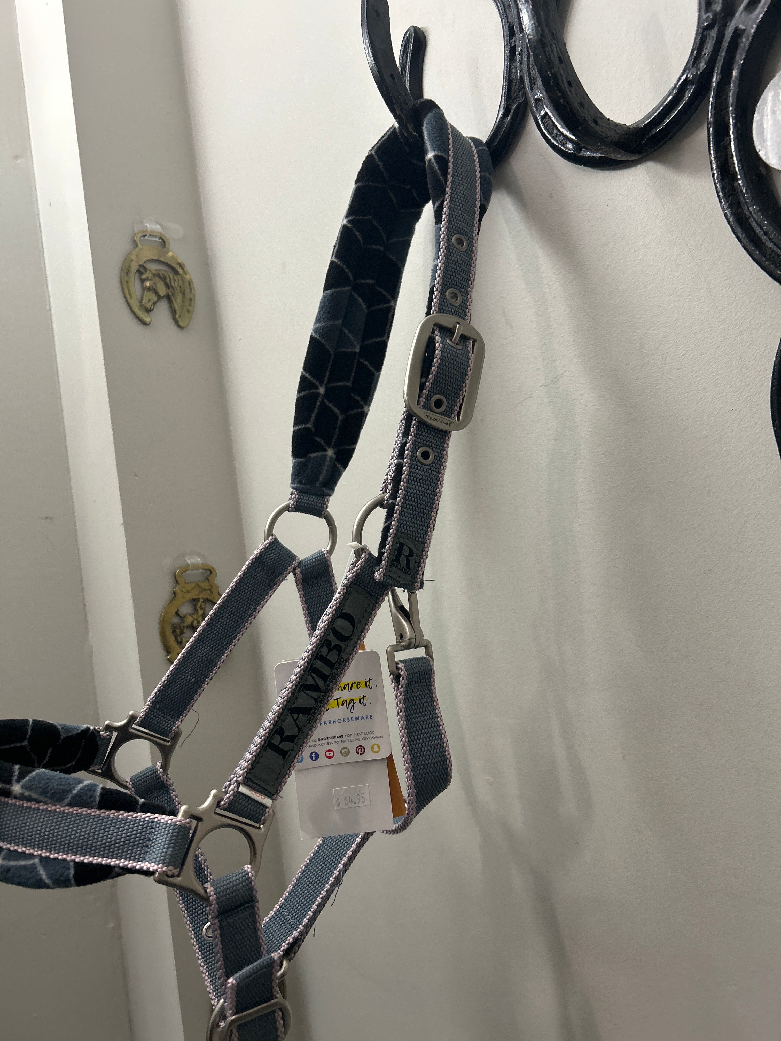 Horseware Hexagon Fashion Padded Halter Cob-Evolution Equestrian Co.-Evolution Equestrian Co.