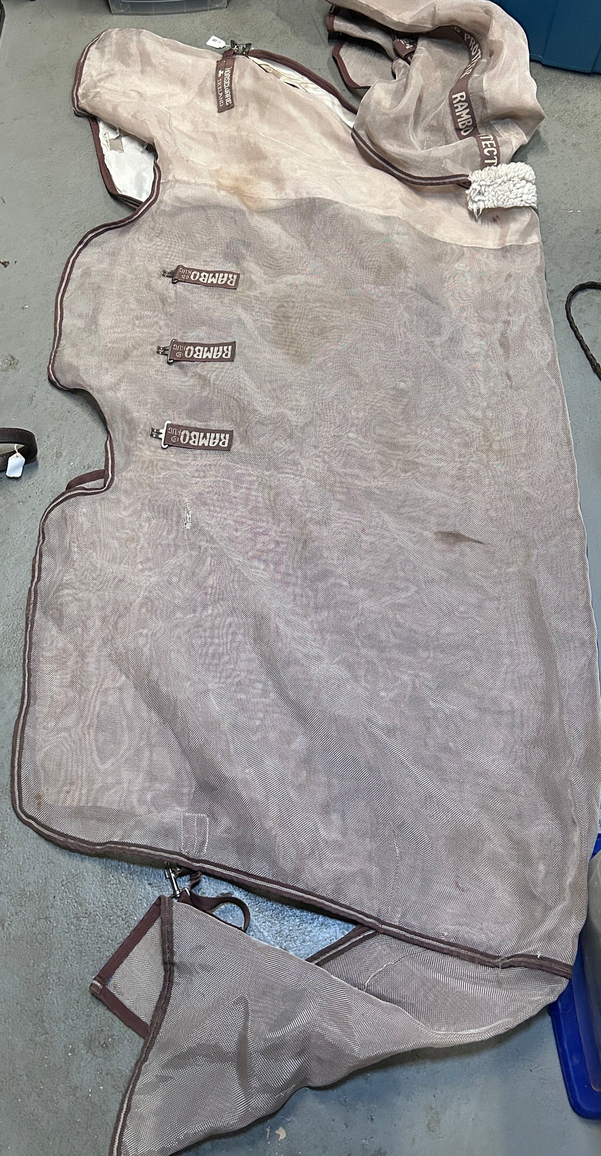 Horseware Ireland Rambo Protector Fly Sheet 81"-Horse Blankets & Sheets-Consignment-Evolution Equestrian Co.
