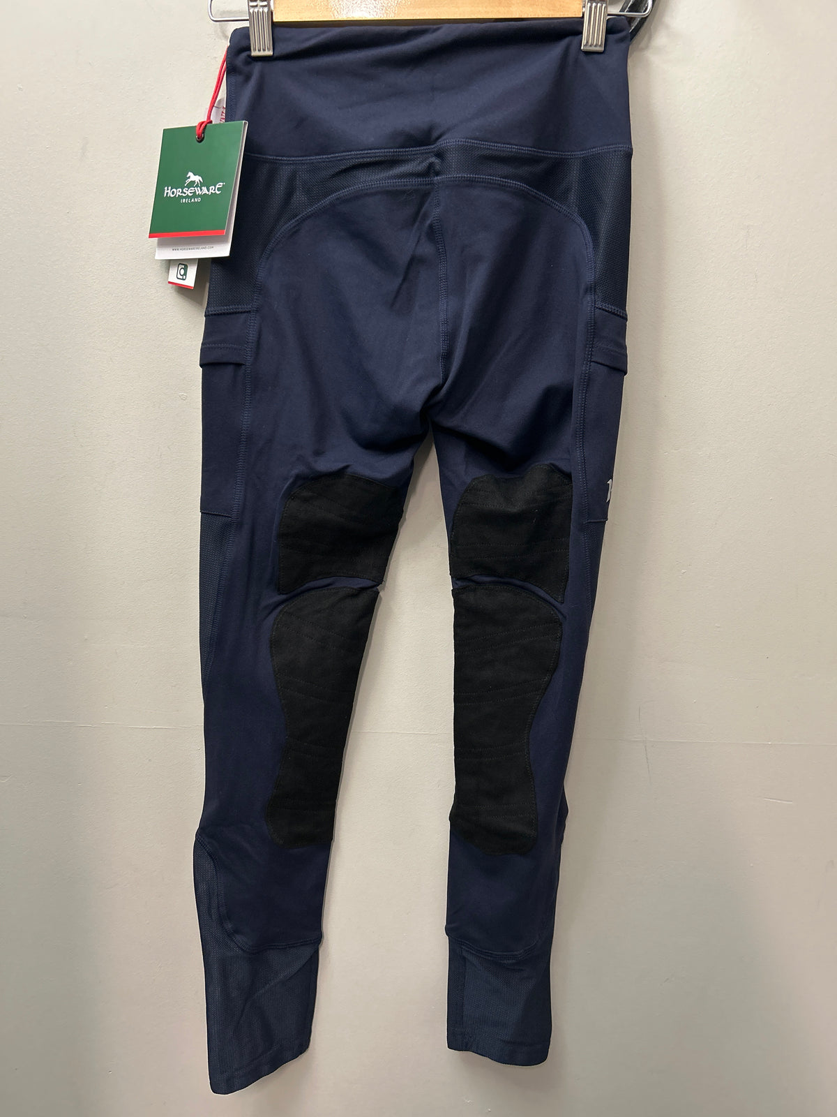 Horseware Ireland Riding Tights Navy XSmall-Breeches-Consignment-Evolution Equestrian Co.