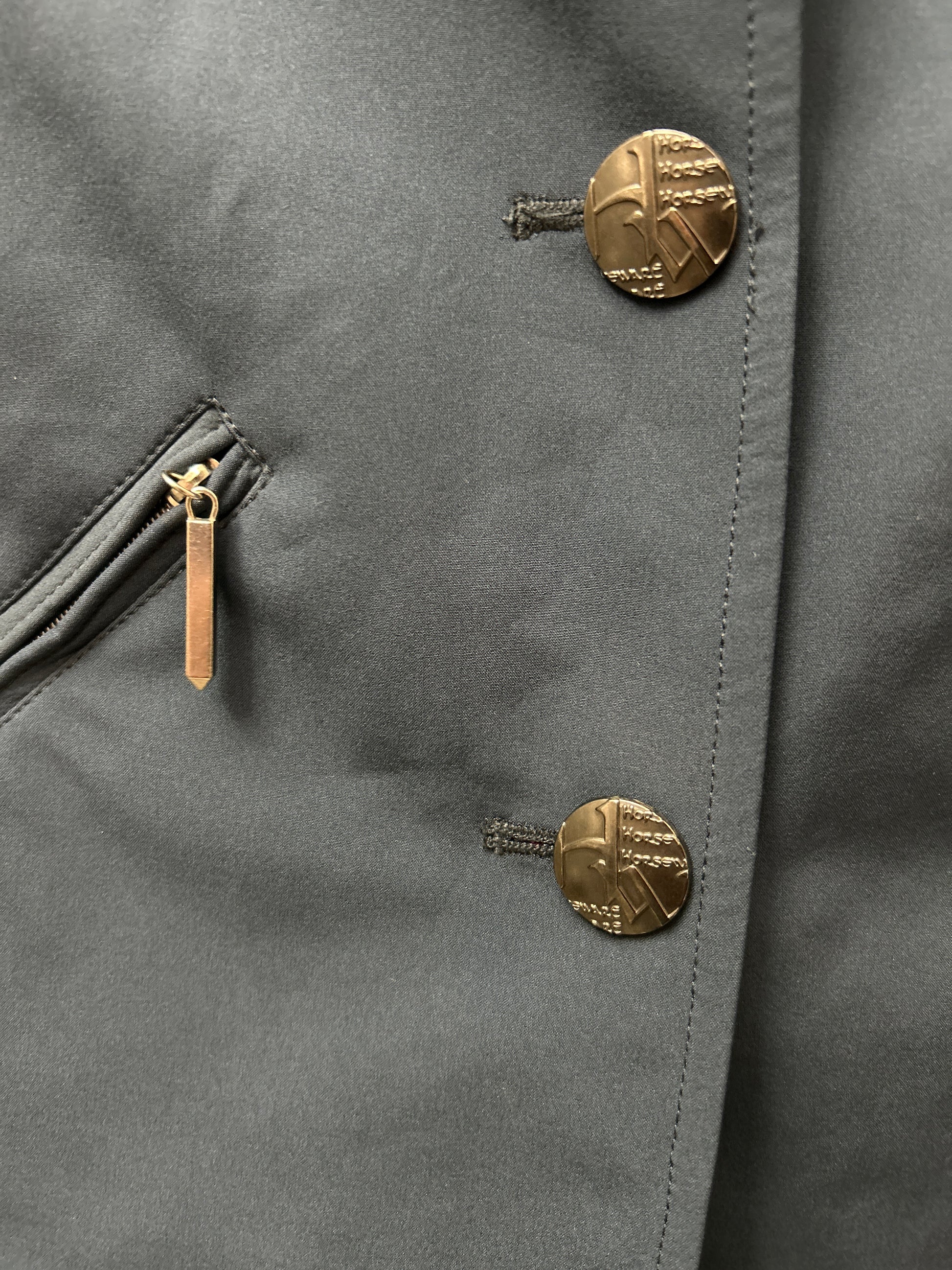 Horseware Ireland Show Coat Navy 9/10yr-Show Jacket-Consignment-Evolution Equestrian Co.