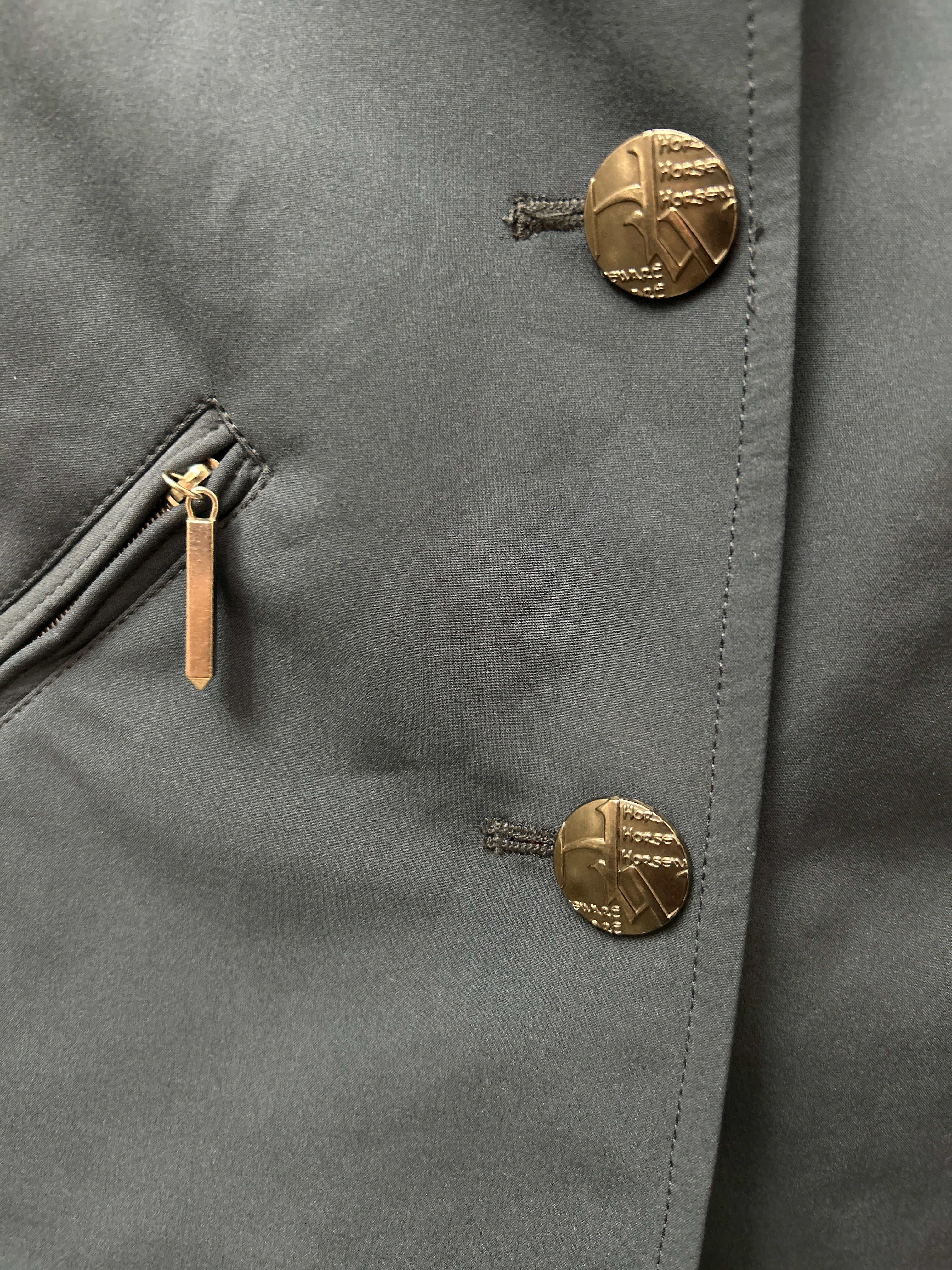 Horseware Ireland Show Coat Navy 9/10yr-Show Jacket-Consignment-Evolution Equestrian Co.