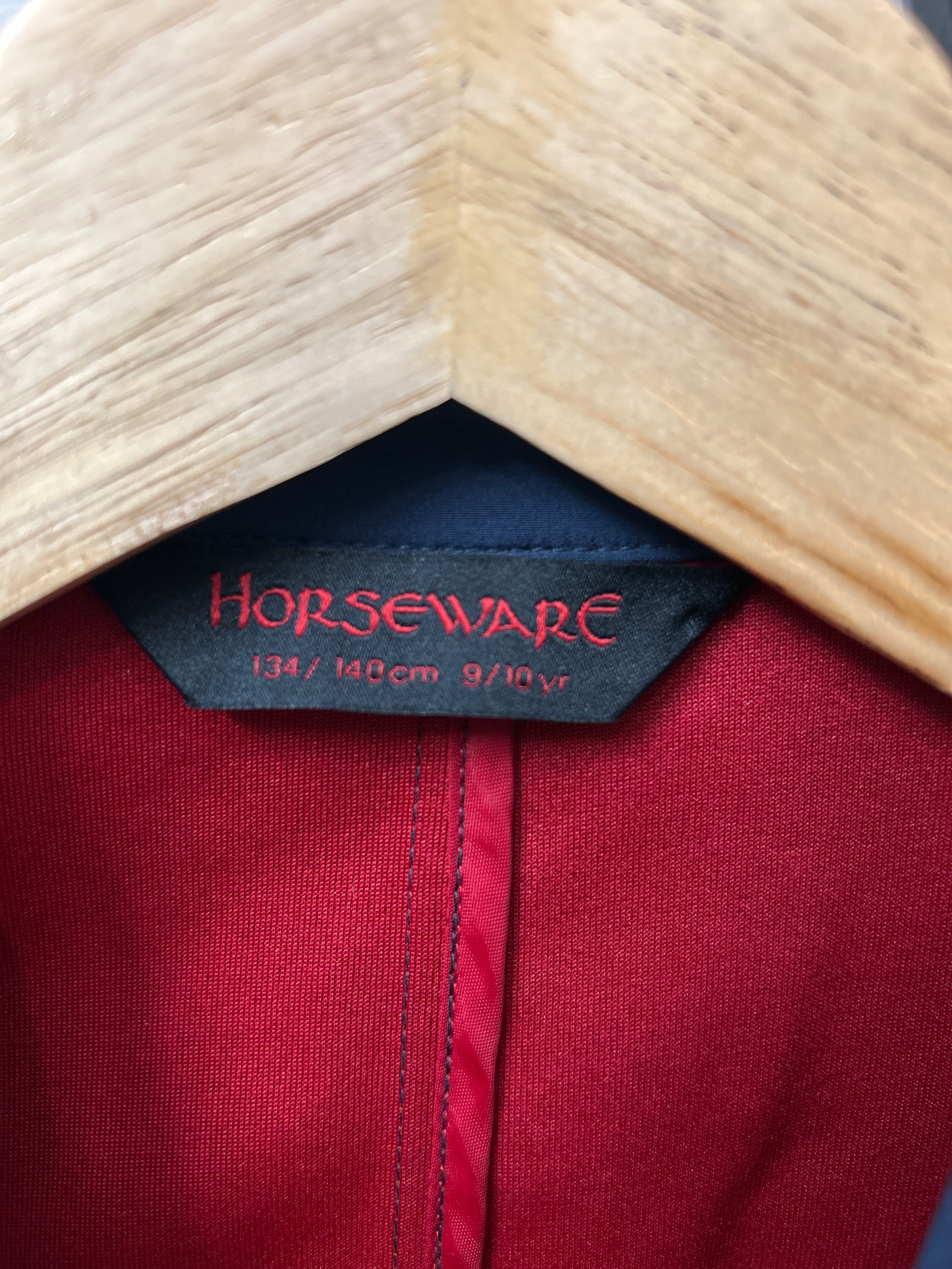 Horseware Ireland Show Coat Navy 9/10yr-Show Jacket-Consignment-Evolution Equestrian Co.