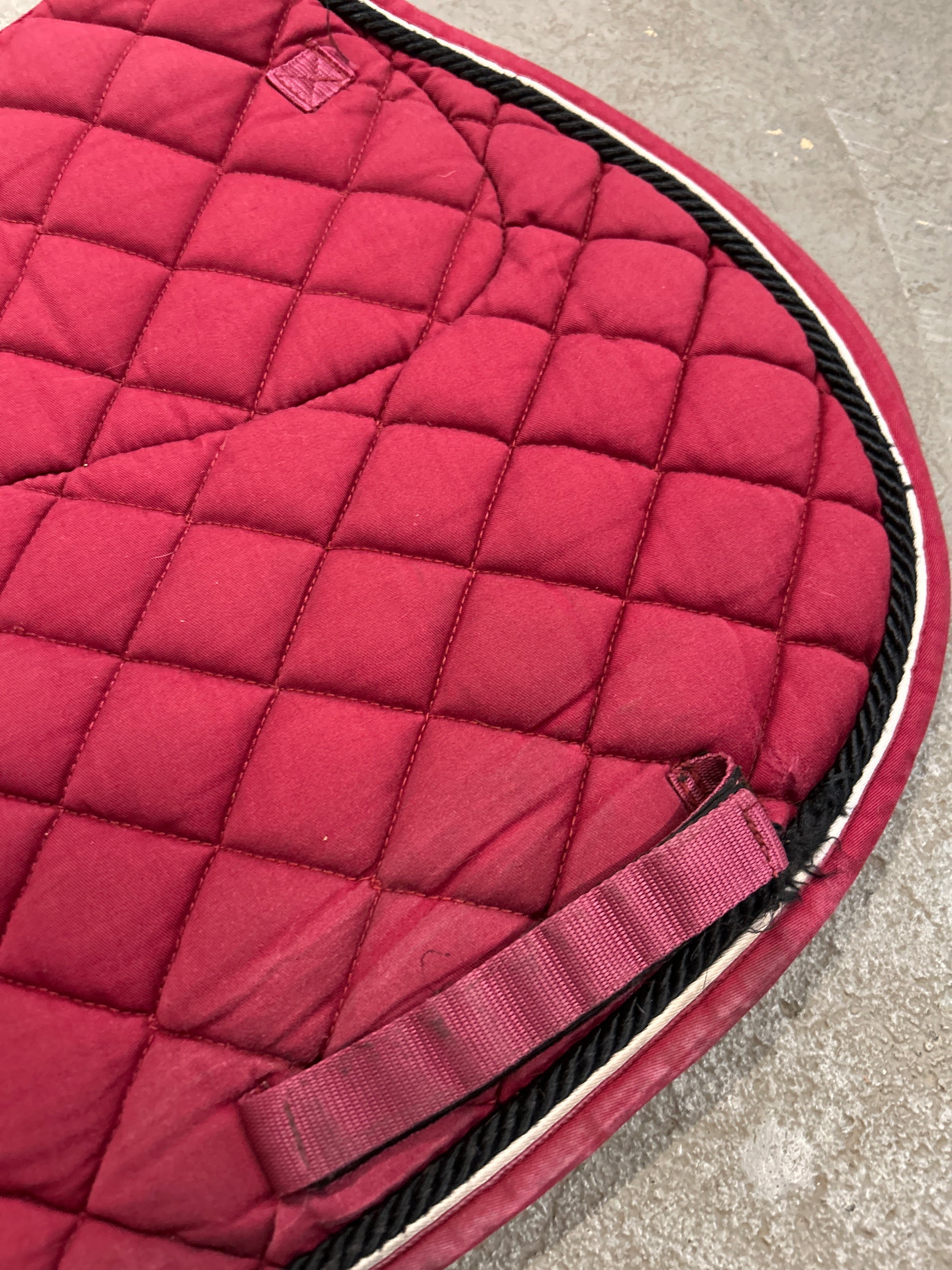 Horseware Rambo Non-Slip English Saddle Pad-English Saddle Pad-Consignment-Evolution Equestrian Co.