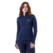 Horseware Strive Winter Quarter Zip Top Large-Riding Shirts-Consignment-Evolution Equestrian Co.