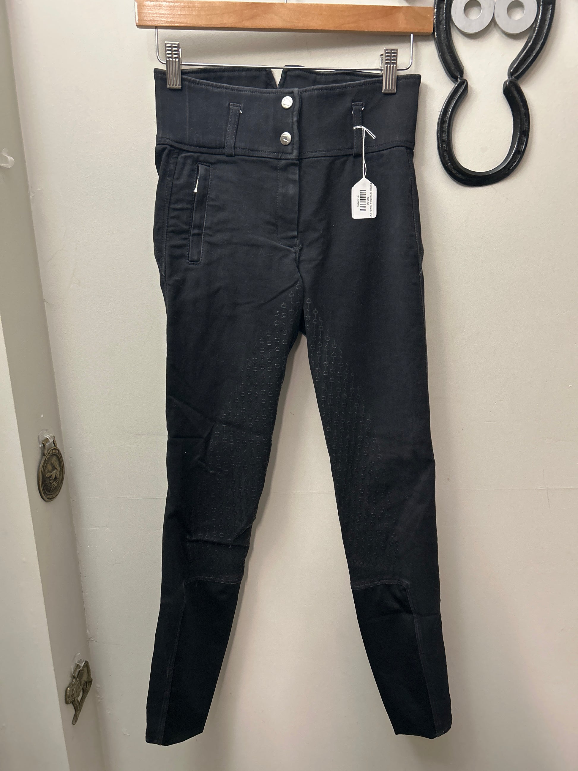 Horze Breeches Black XXS-Apparel-Consignment-Evolution Equestrian Co.