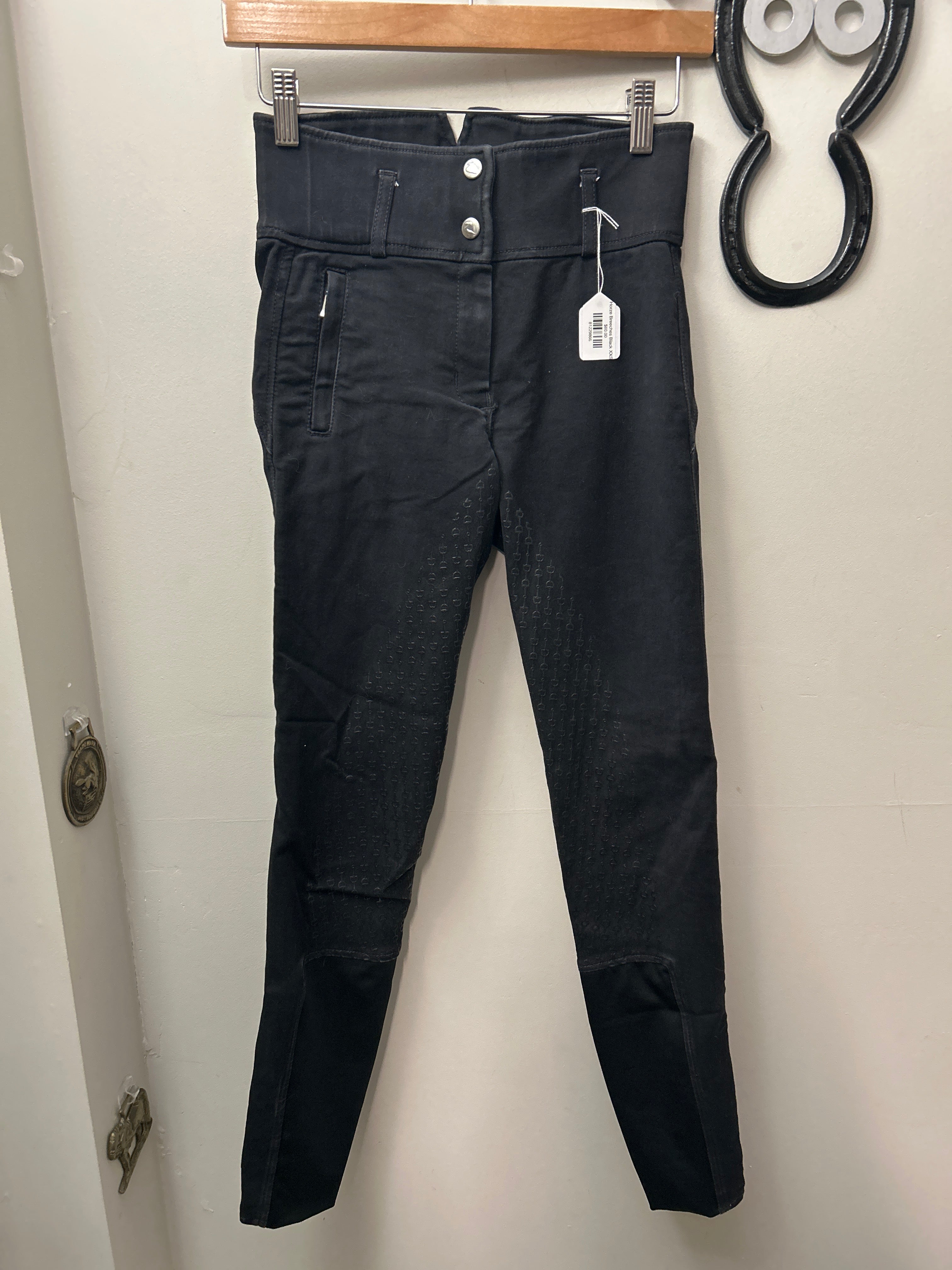 Horze Breeches Black XXS-Apparel-Consignment-Evolution Equestrian Co.