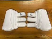 Load image into Gallery viewer, Horze Laval Dressage Boots White-Horse Boots-Consignment-Evolution Equestrian Co.
