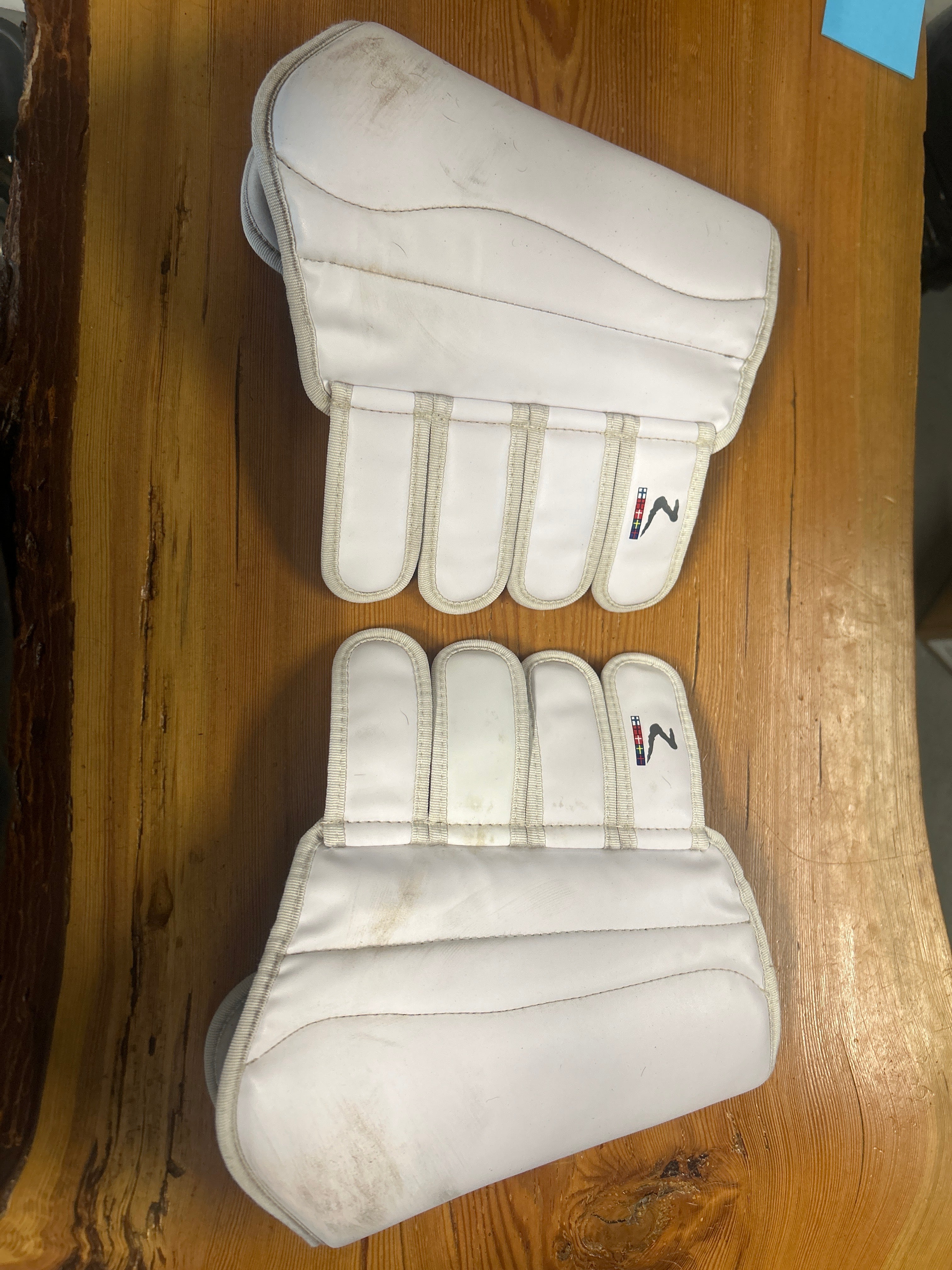 Horze Laval Dressage Boots White-Horse Boots-Consignment-Evolution Equestrian Co.