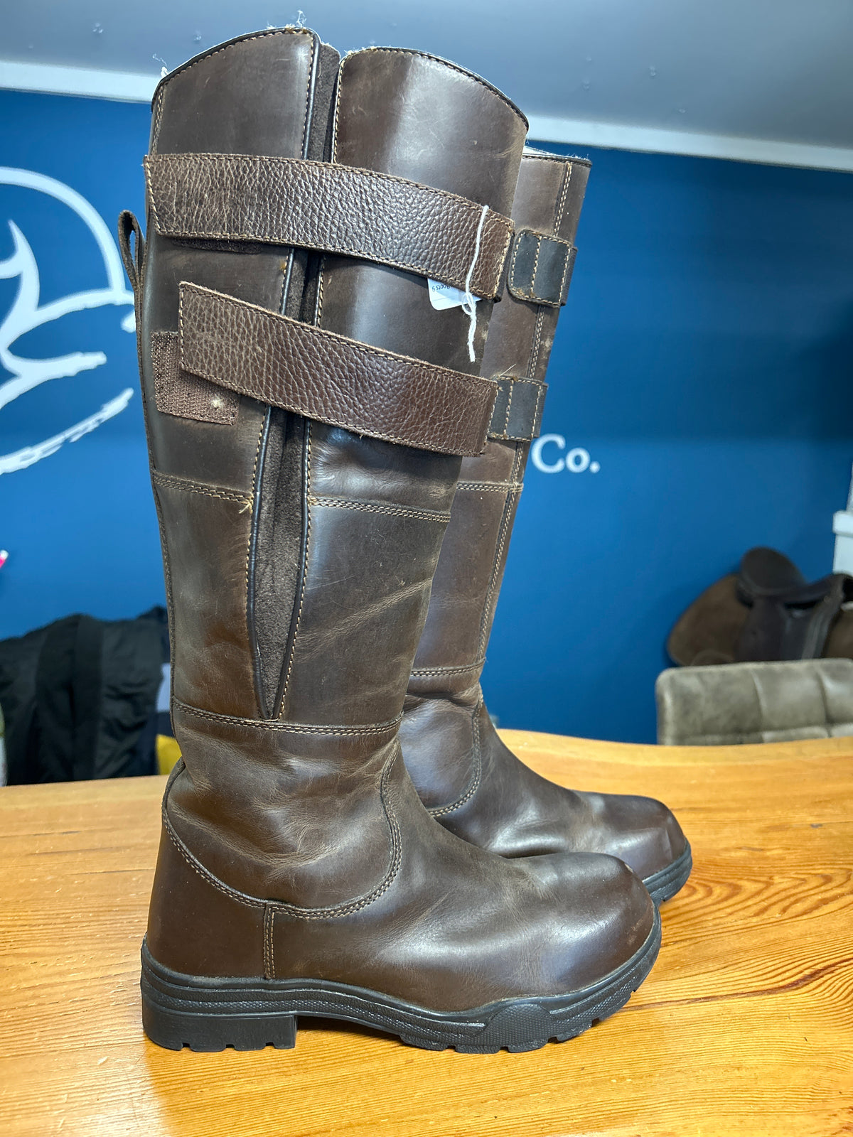 Horze Rovigo Country Boots 9-Footwear-Consignment-Evolution Equestrian Co.