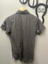 Load image into Gallery viewer, Horze Supreme Grey Polo Shirt Ladies Small-Riding Shirts-Consignment-Evolution Equestrian Co.
