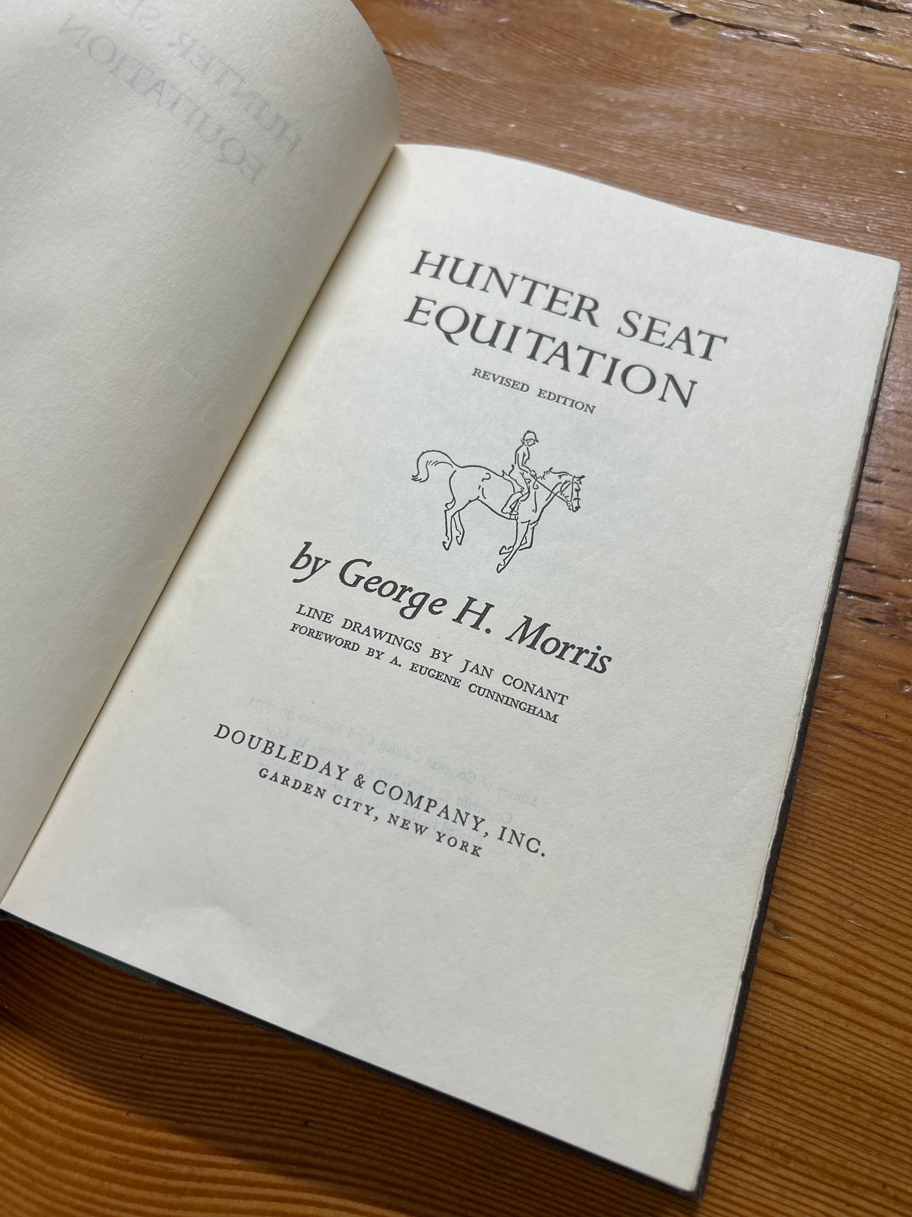 Hunter Seat Equitation by George H. Morris-Books-Consignment-Evolution Equestrian Co.
