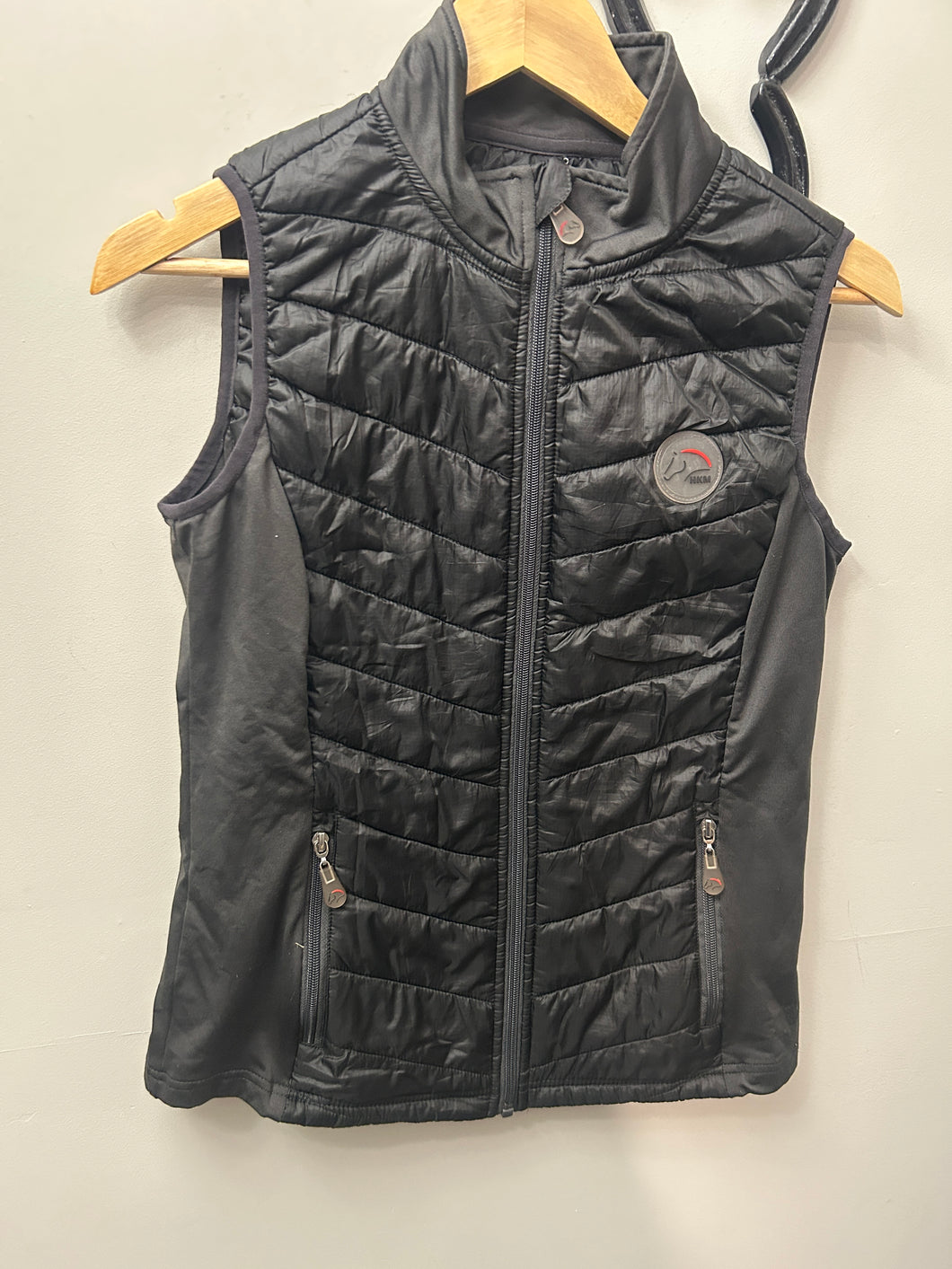 HKM Black Vest Small