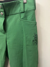 Load image into Gallery viewer, Derby On the Hunt Green Breeches 26
