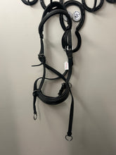 Load image into Gallery viewer, Black Bitless Bridle Horse
